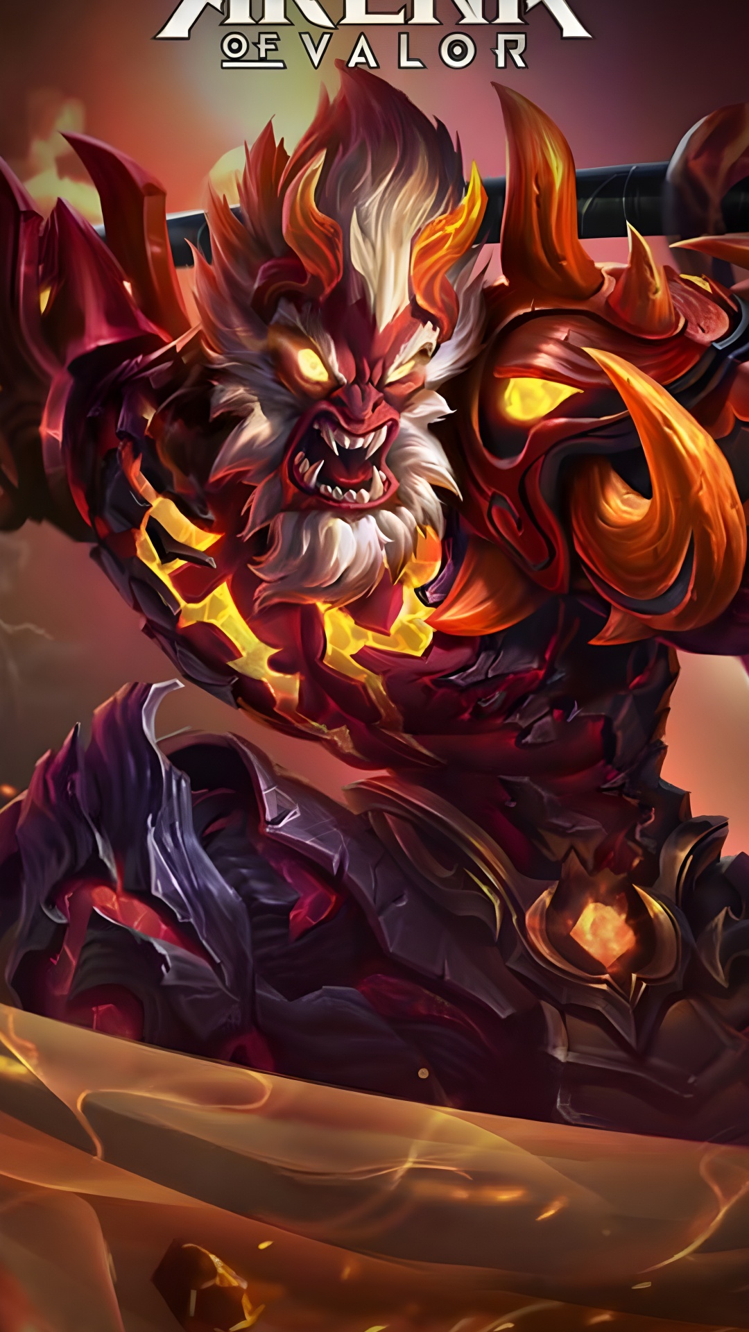 Обои Арена доблести, крикнак, гракк, пурпур, арт в разрешении 1080x1920