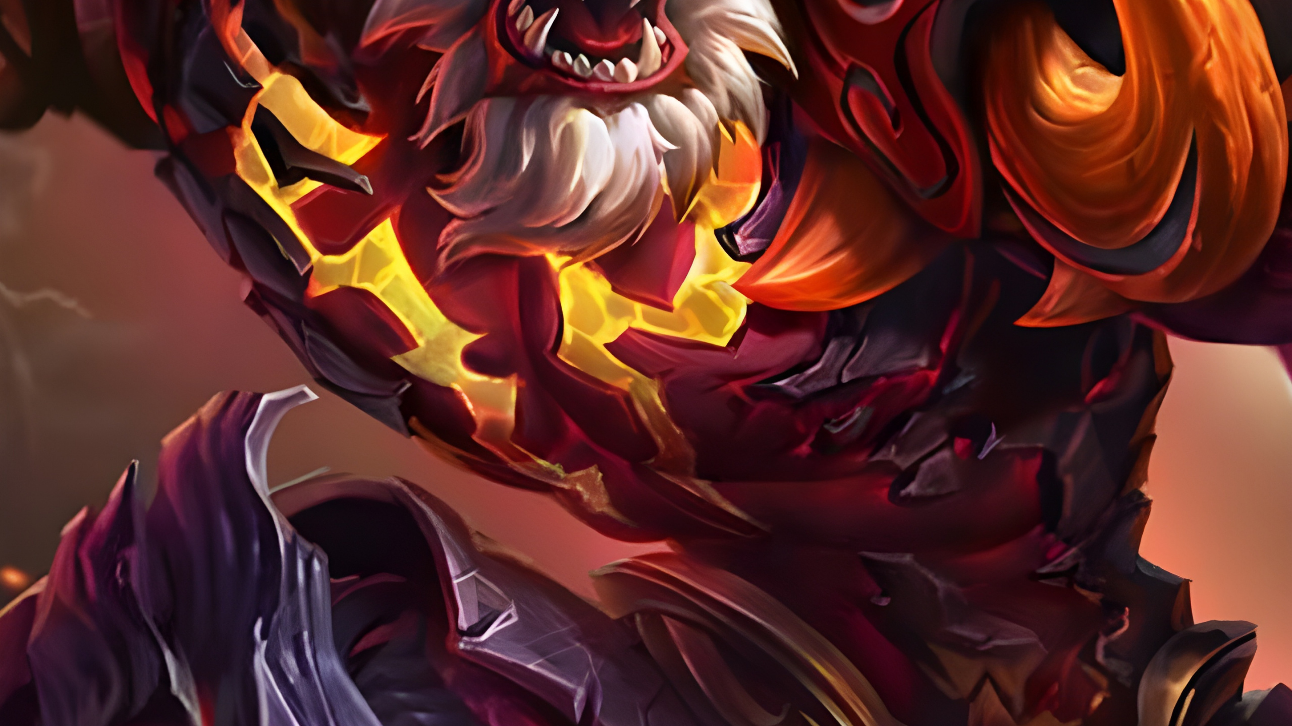 Обои Арена доблести, крикнак, гракк, пурпур, арт в разрешении 2560x1440