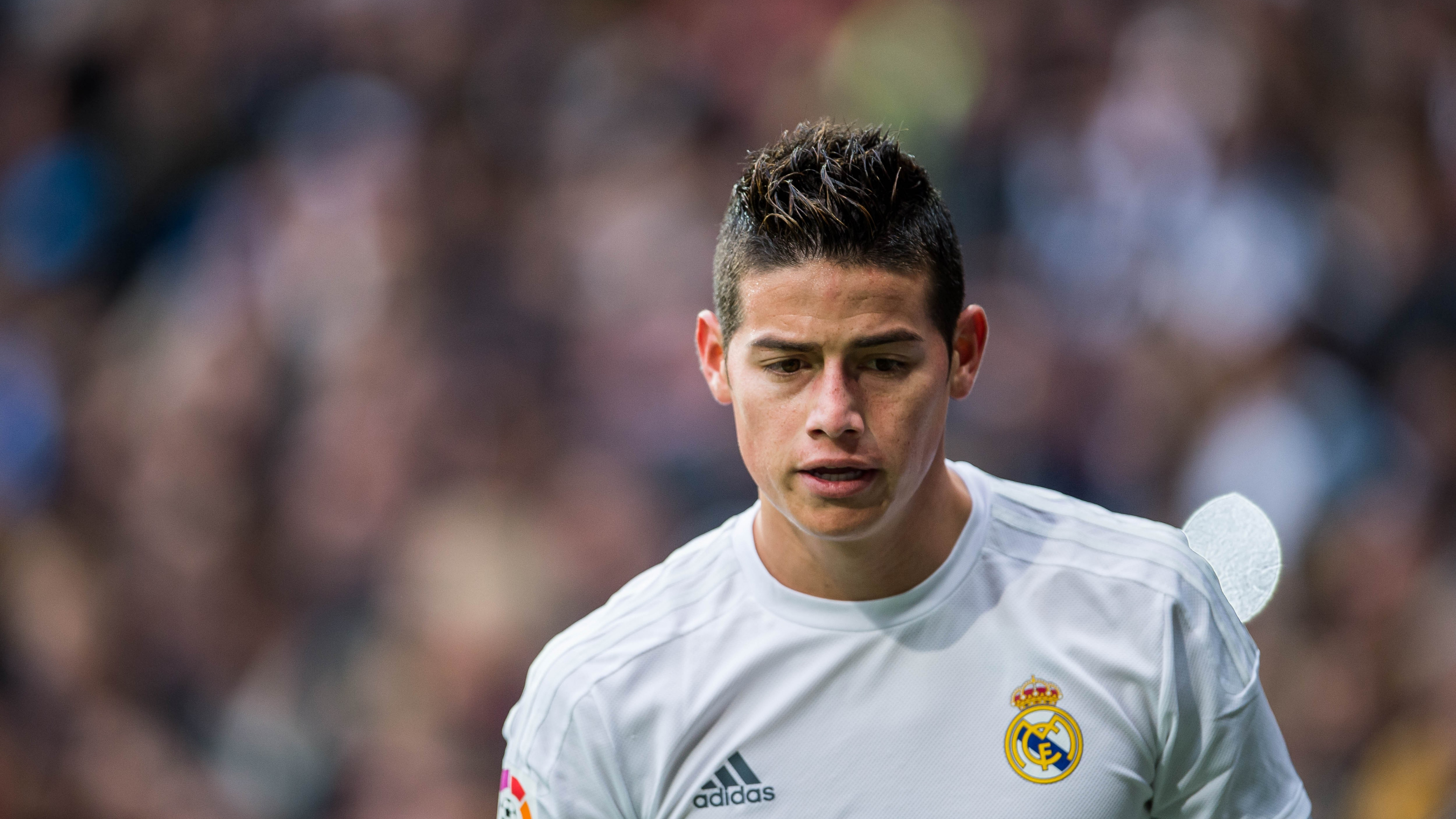 Обои Джеймс Rodrguez, Реал С Ф, Футбольный игрок, игрок, командный вид спорта в разрешении 3840x2160