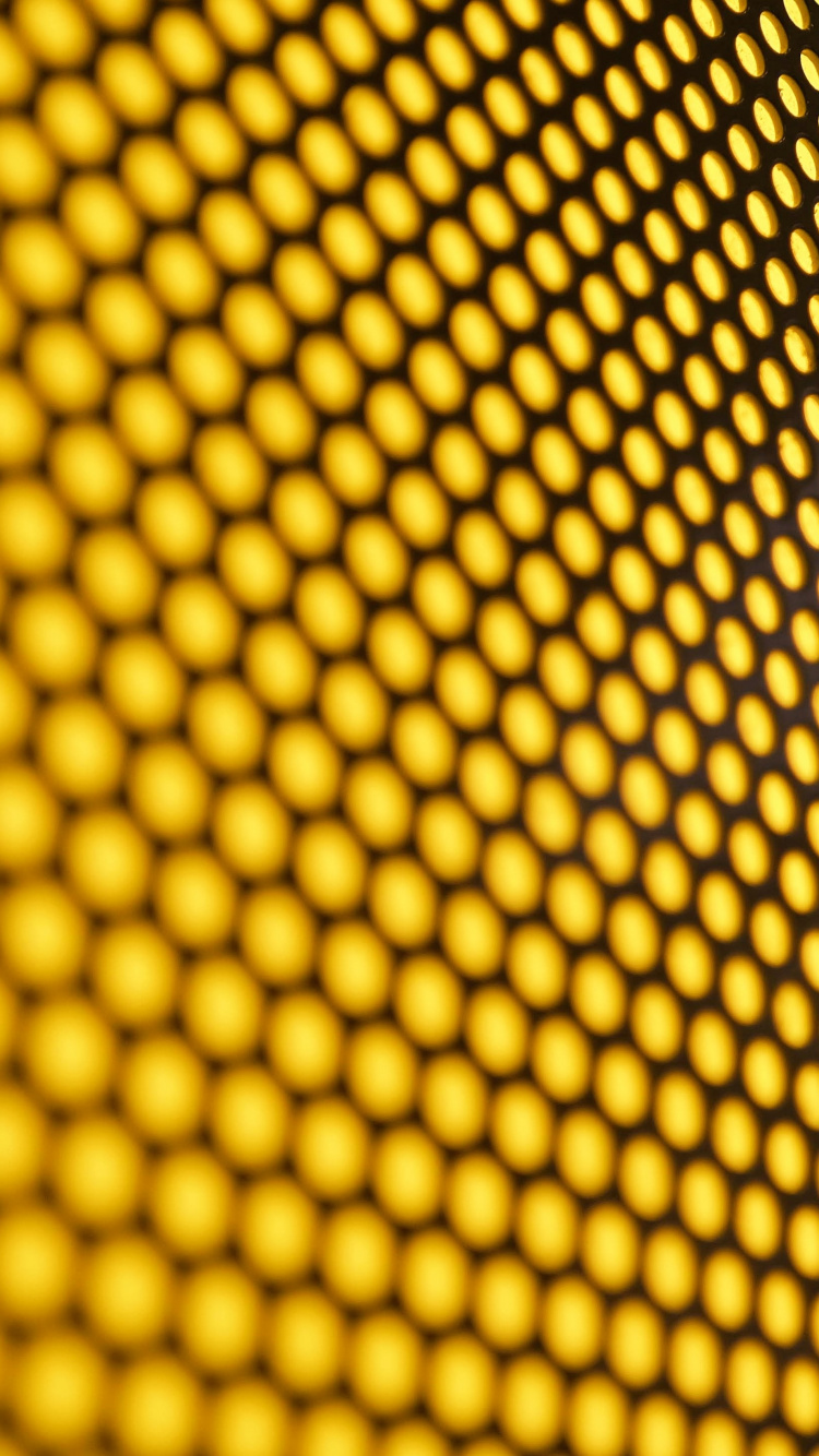 Обои желтый, узор, Апельсин, Янтарь, дизайн в разрешении 750x1334