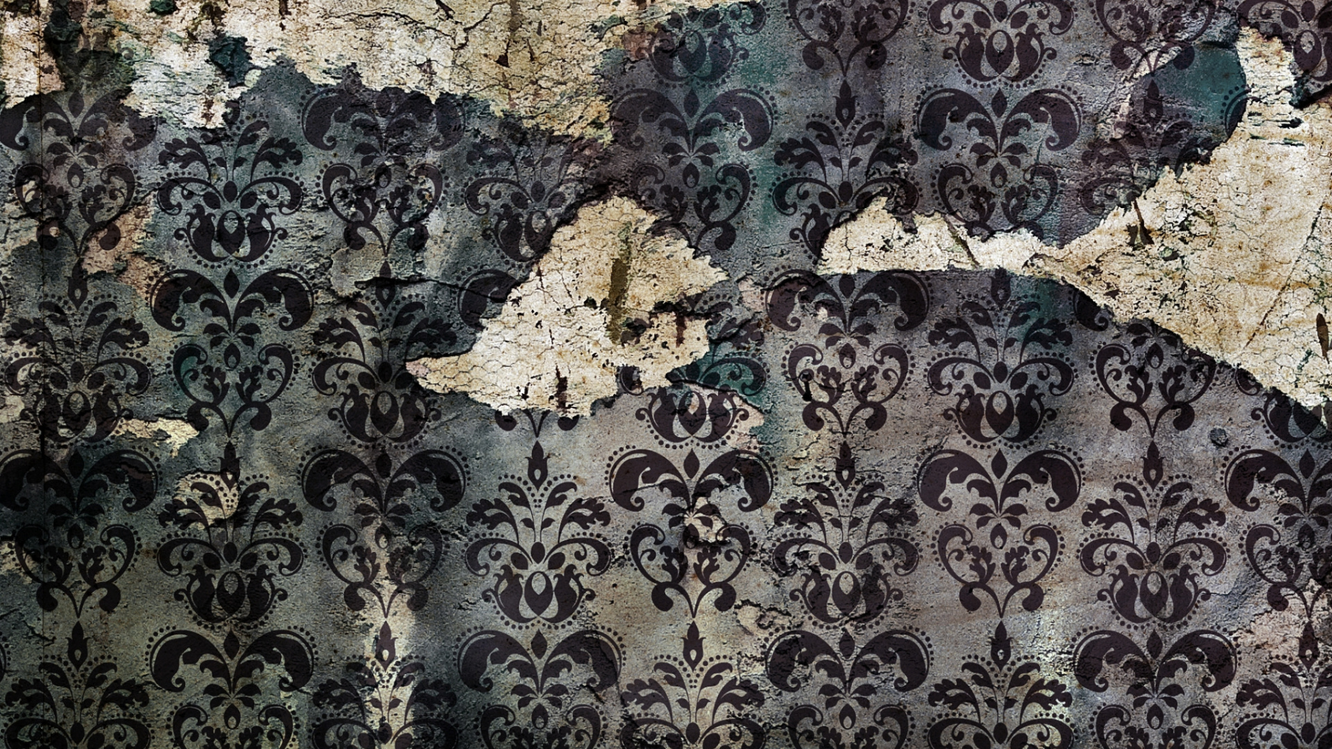 Обои узор, стена, ткань, текстильный, текстура в разрешении 1920x1080