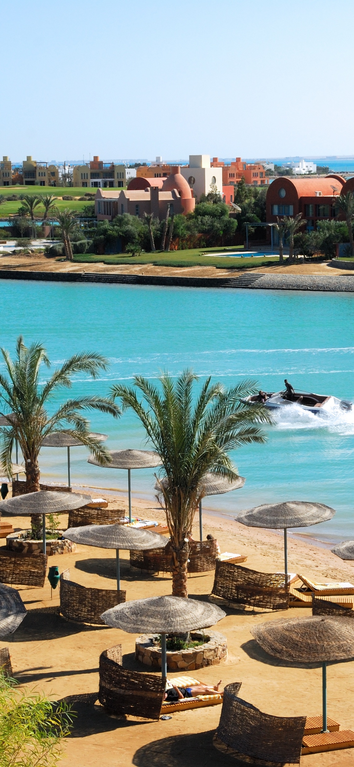 Обои Штайгенбергер Гольф Резорт Эль Гуна, прибежище, пляж, отпуск, туризм в разрешении 1125x2436