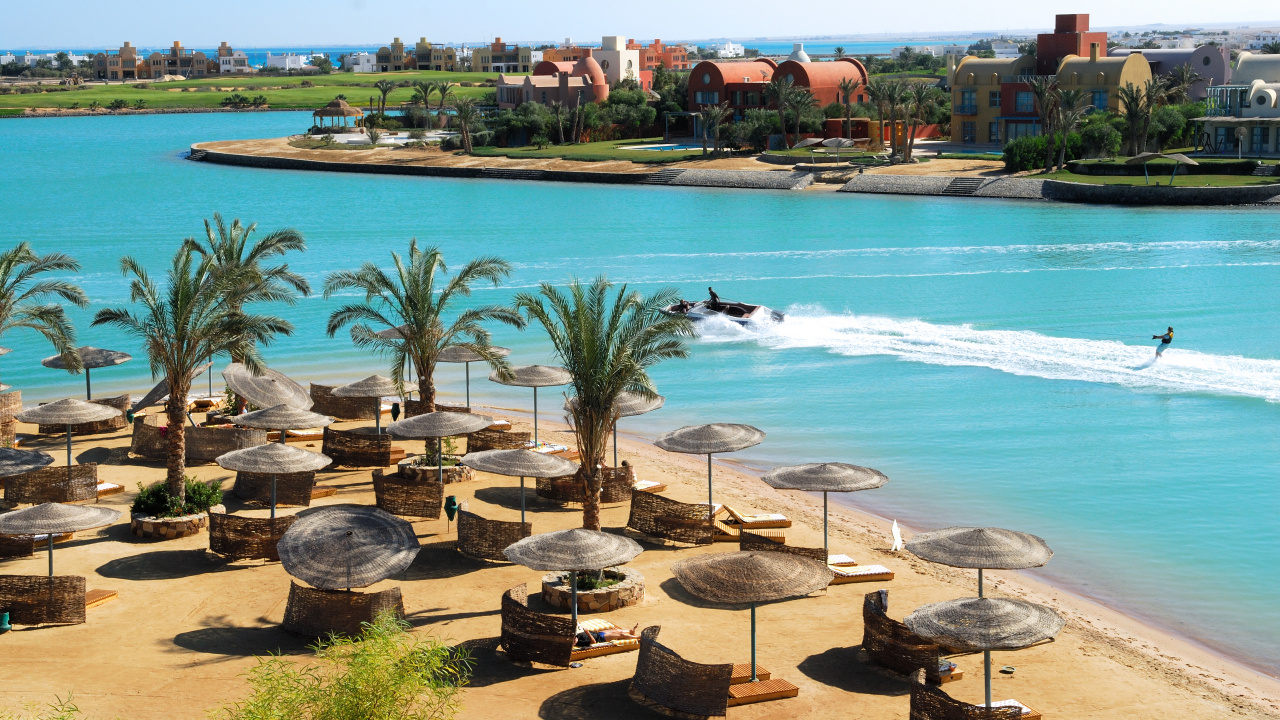 Обои Штайгенбергер Гольф Резорт Эль Гуна, прибежище, пляж, отпуск, туризм в разрешении 1280x720