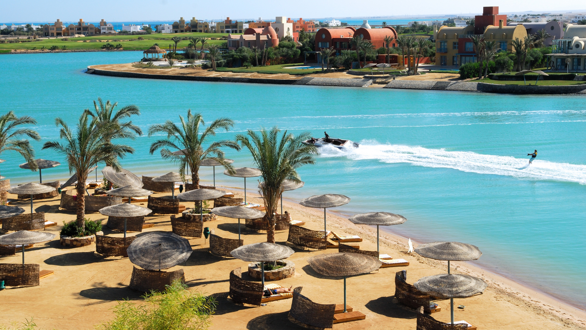 Обои Штайгенбергер Гольф Резорт Эль Гуна, прибежище, пляж, отпуск, туризм в разрешении 1920x1080