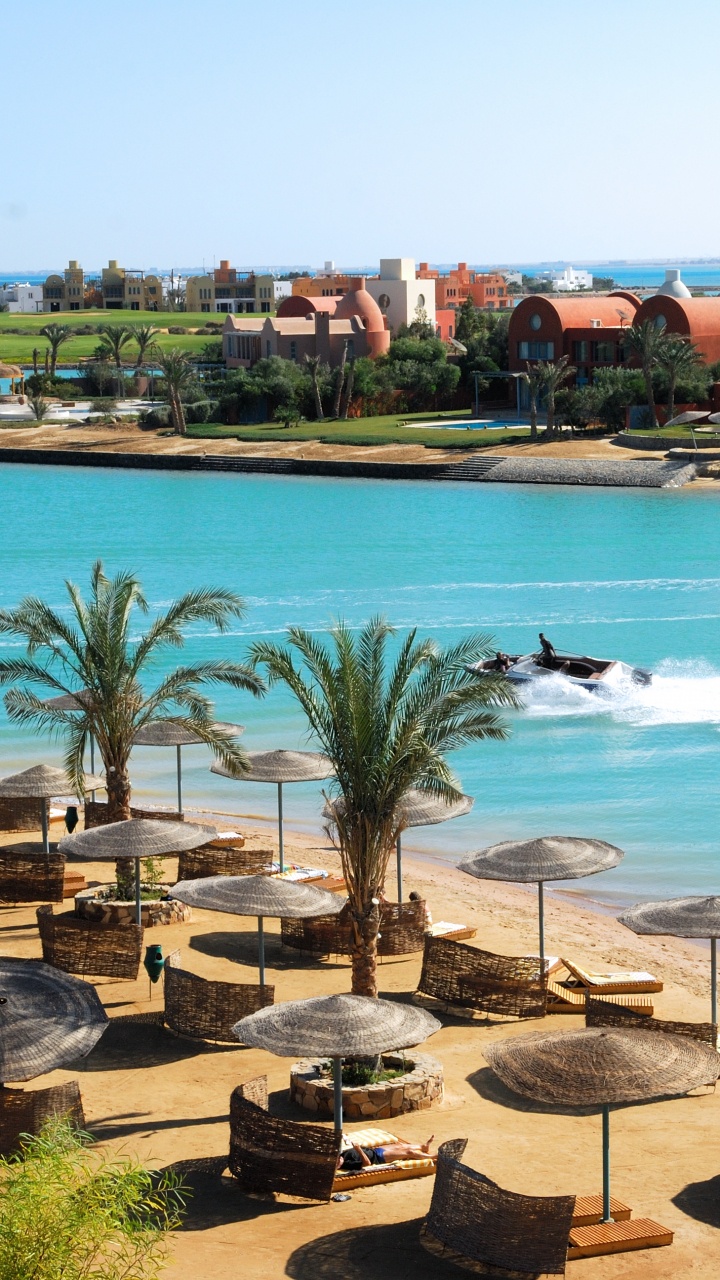Обои Штайгенбергер Гольф Резорт Эль Гуна, прибежище, пляж, отпуск, туризм в разрешении 720x1280
