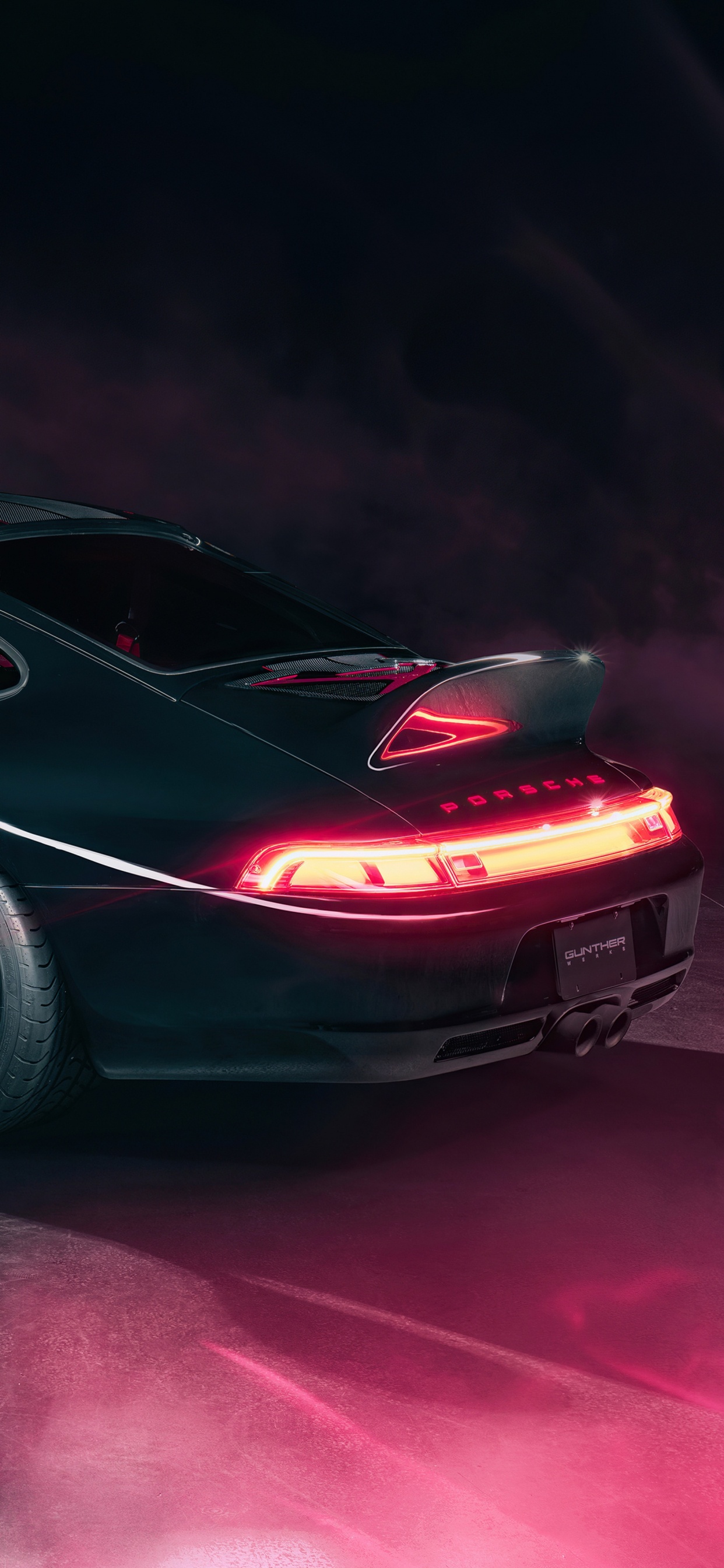 Обои спорткар, легковые автомобили, компактный автомобиль, автомобильное освещение, свет в разрешении 1242x2688