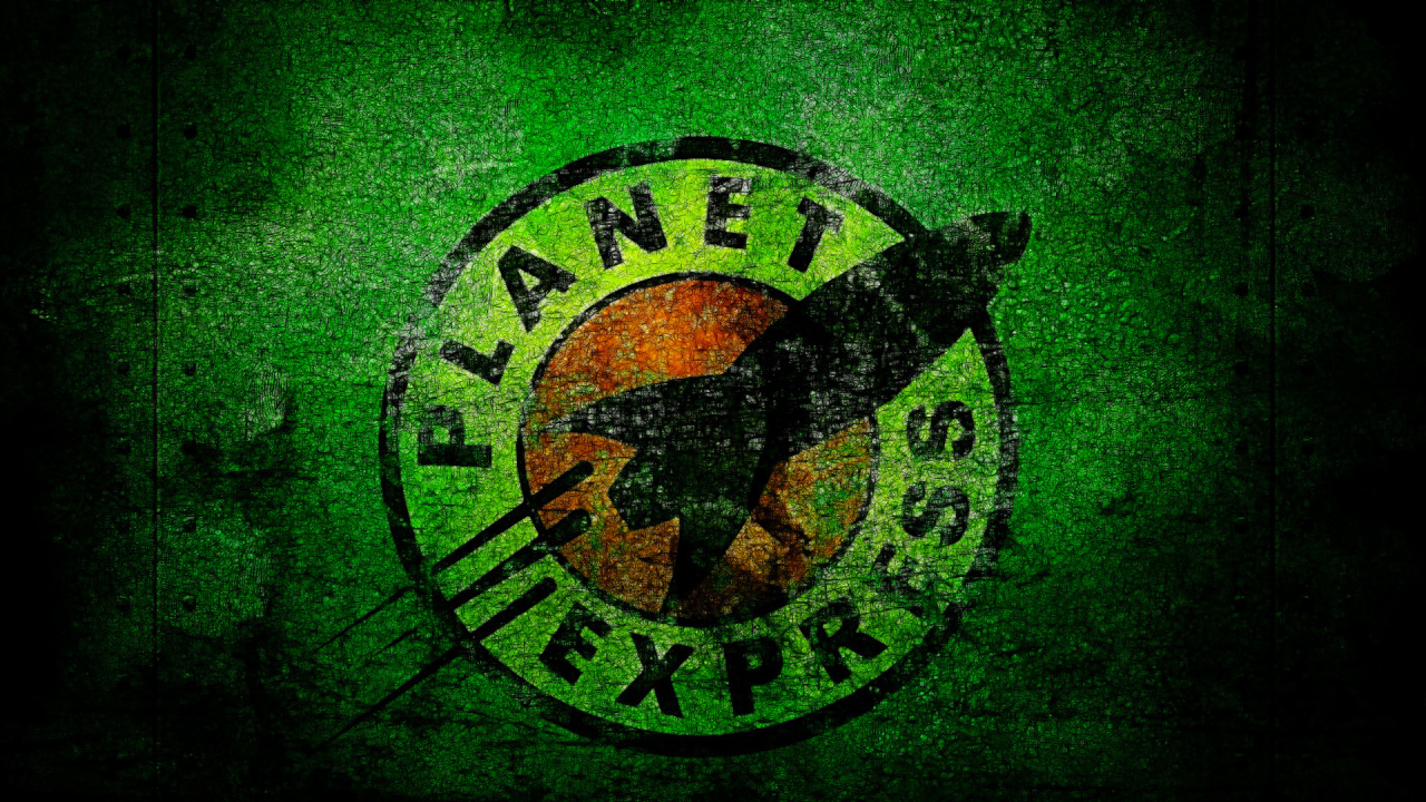Обои лого, зеленый, графический дизайн, иллюстрация, графика в разрешении 1280x720