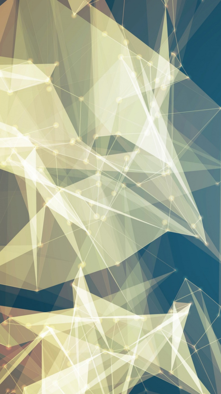 Обои синий, линия, вода, технологии, угол в разрешении 750x1334