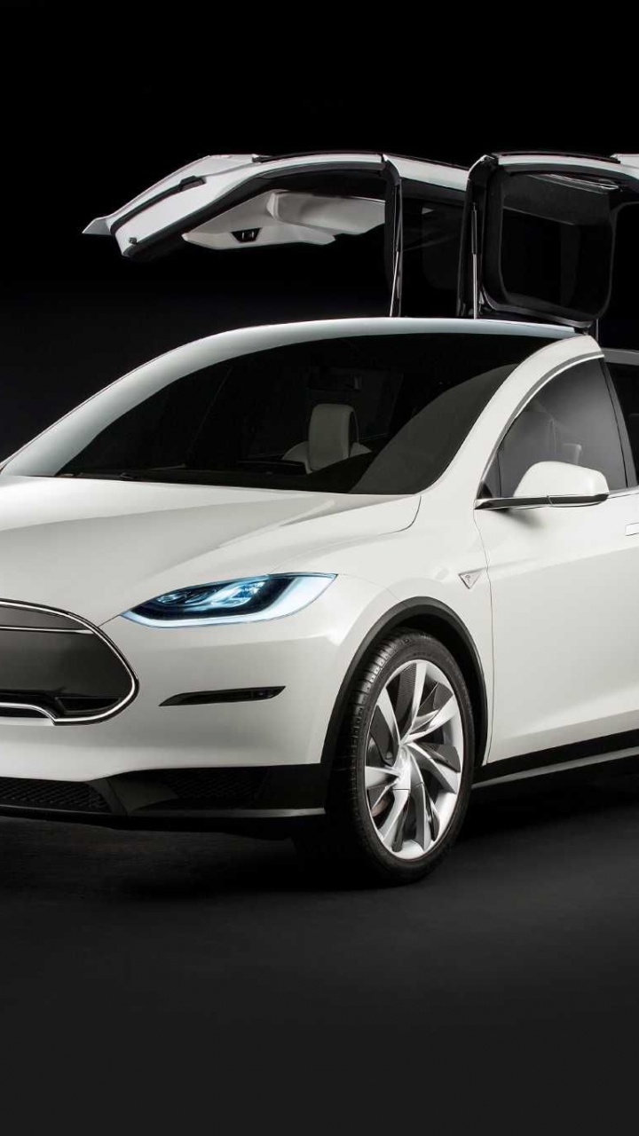 Обои Tesla Model X, Tesla Model 3, авто, Tesla Model S, электромобиль в разрешении 720x1280