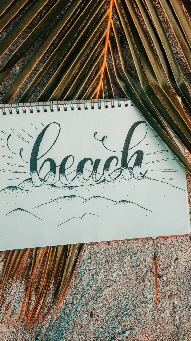 Обои рисование, перо, арт, живопись, каллиграфия в разрешении 750x1334