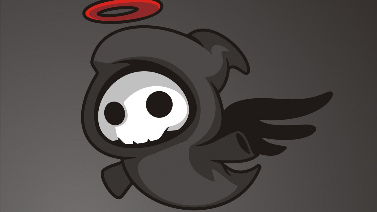 Обои мультфильм, картинка, Азраил, смерть, рисование в разрешении 1280x720