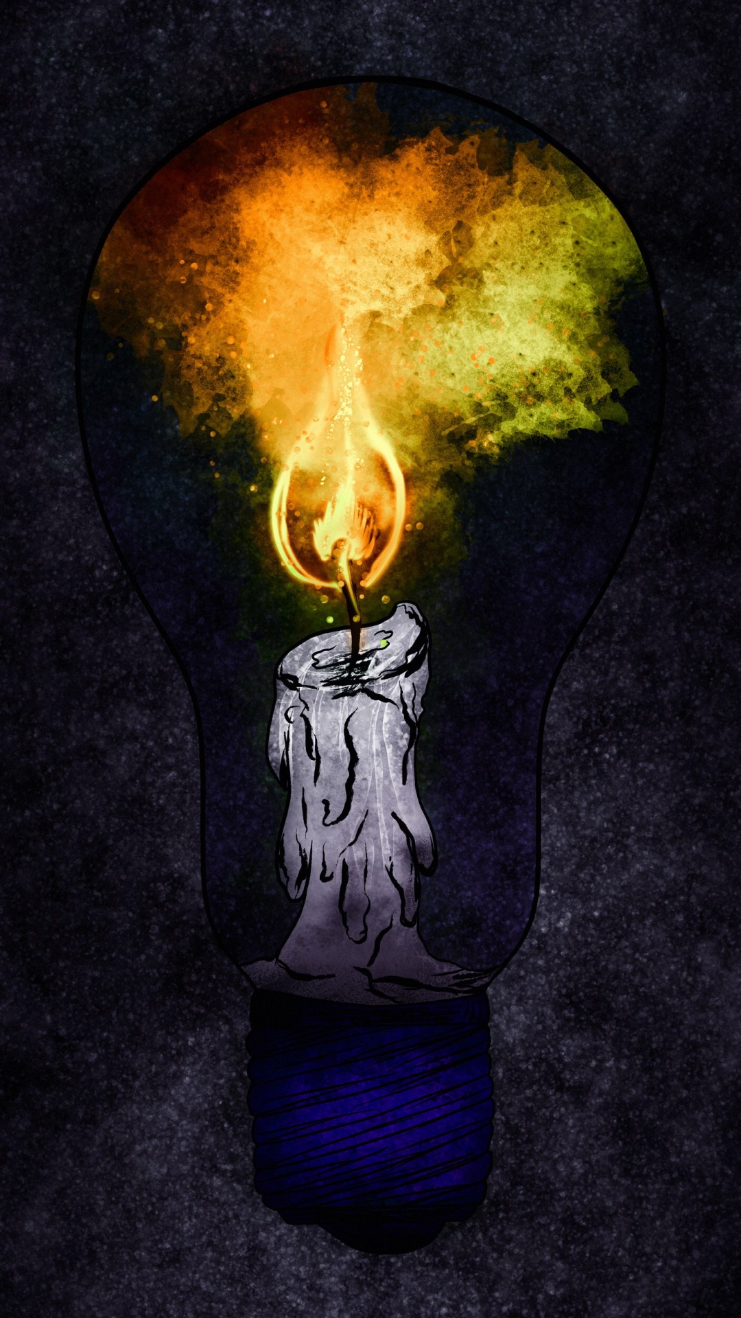 Обои висгун - социальная сеть, арт, человеческое тело, газ, полутона и оттенки в разрешении 1080x1920