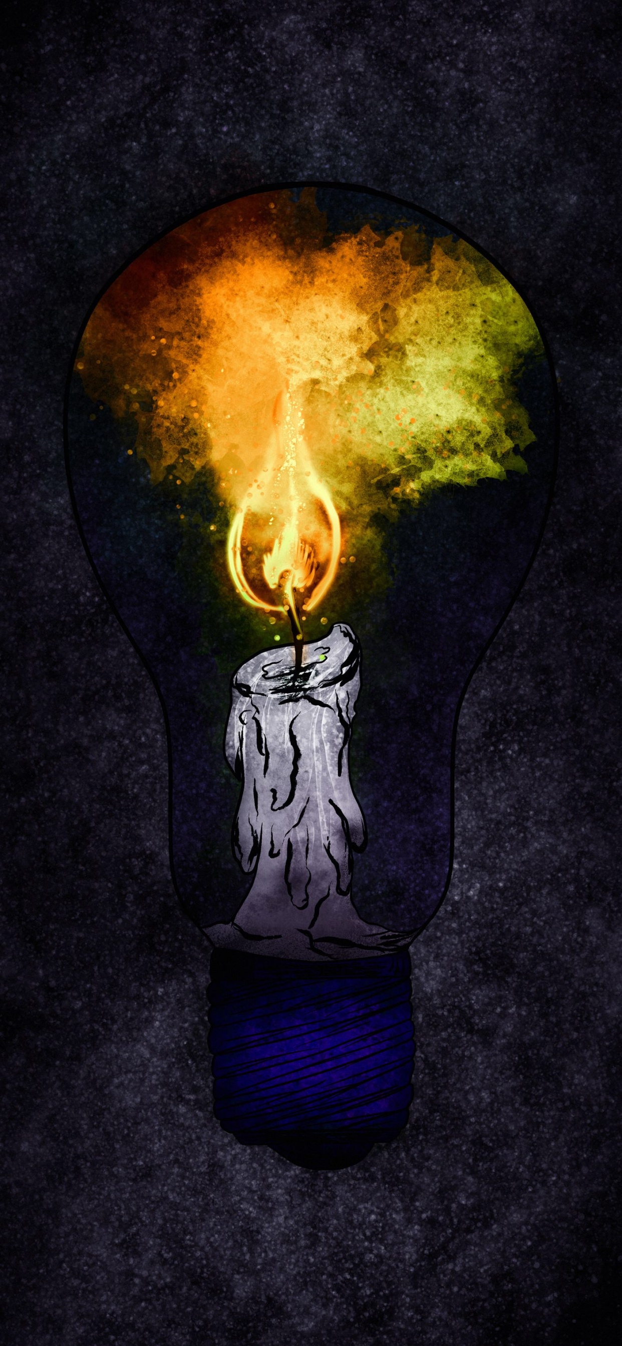 Обои висгун - социальная сеть, арт, человеческое тело, газ, полутона и оттенки в разрешении 1242x2688