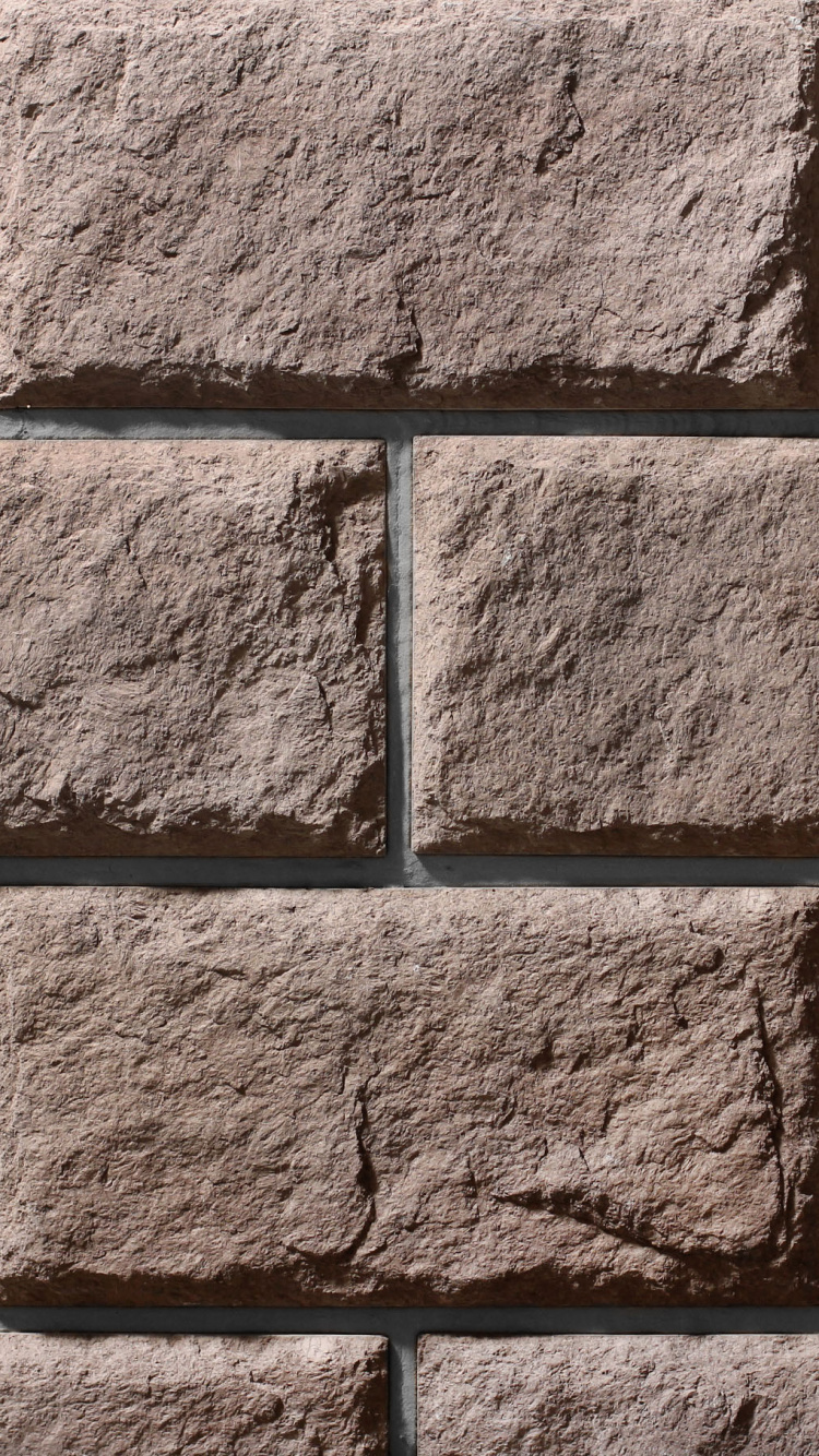 Обои камень, Облицовка камнем, искусственный камень, кирпич, стена в разрешении 750x1334