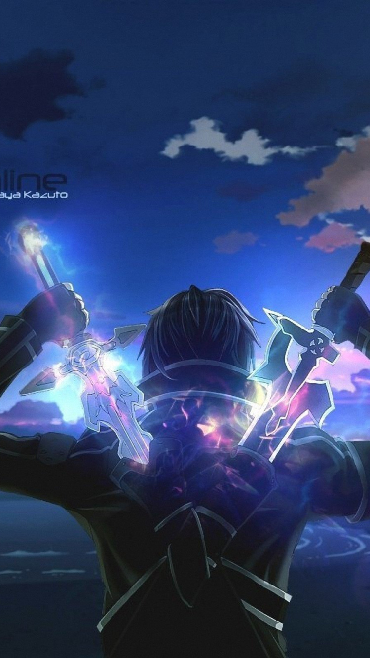 Обои аниме, компьютерная игра, мир, атмосфера, Асуна в разрешении 750x1334