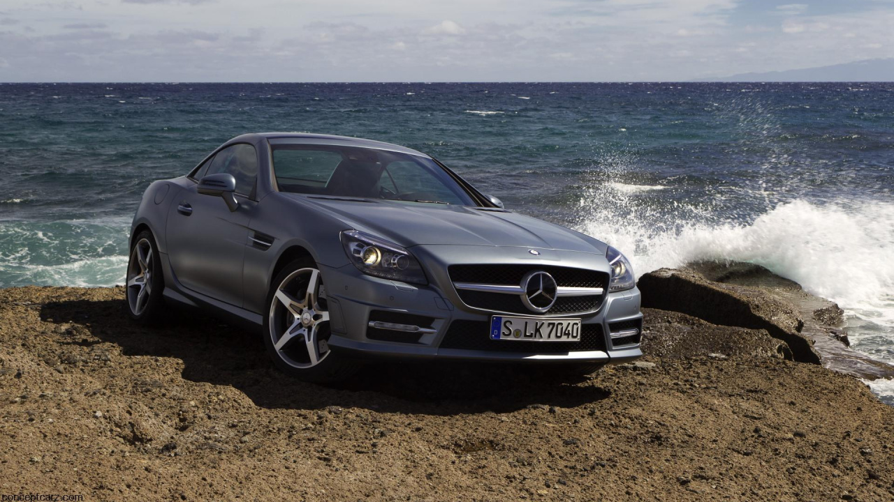 Обои авто, Кабриолет, автомобиль среднего размера, mercedes benz, обод в разрешении 1280x720