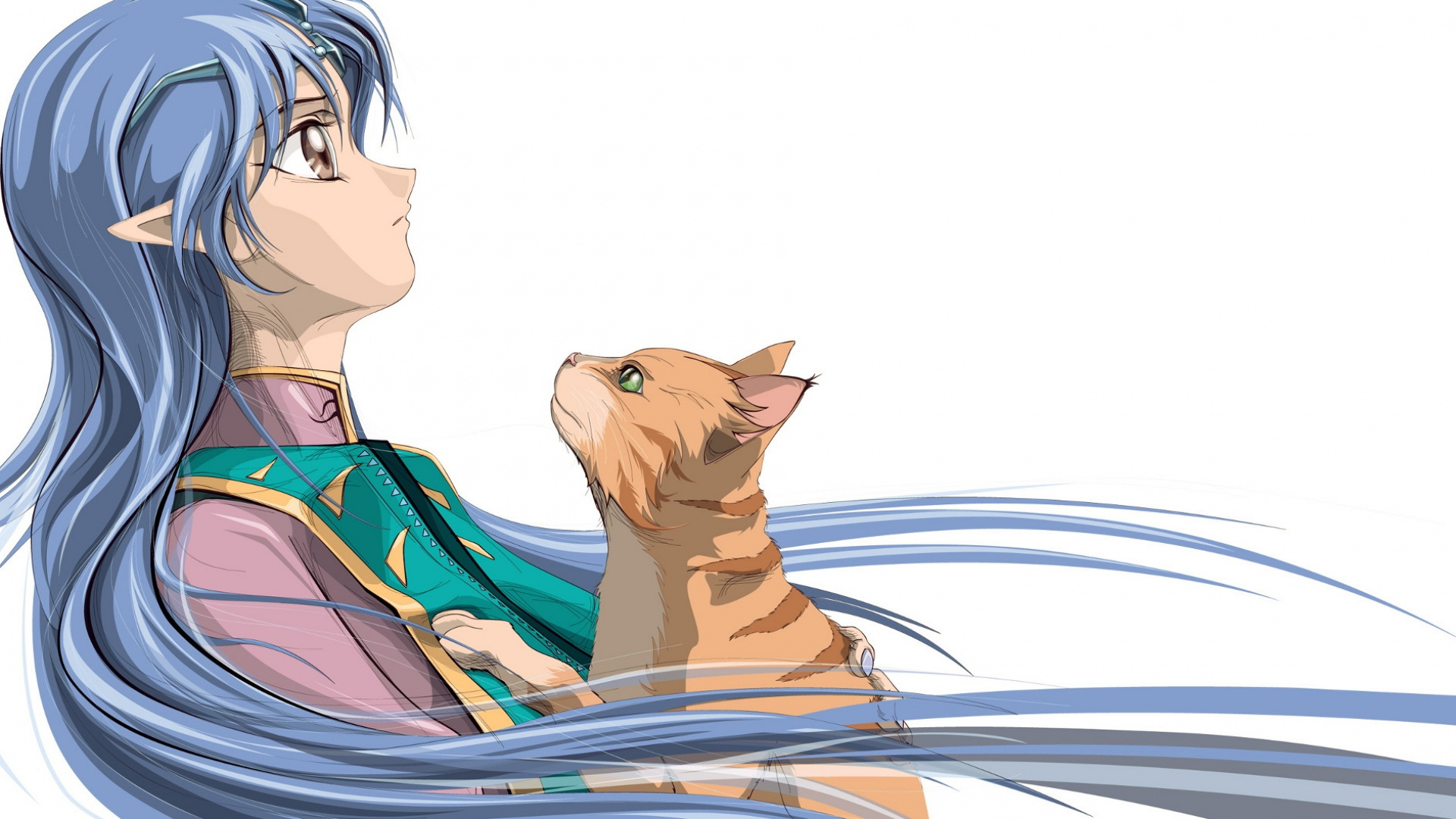 Обои мультфильм, телешоу, девушка, мангака, голова в разрешении 1920x1080