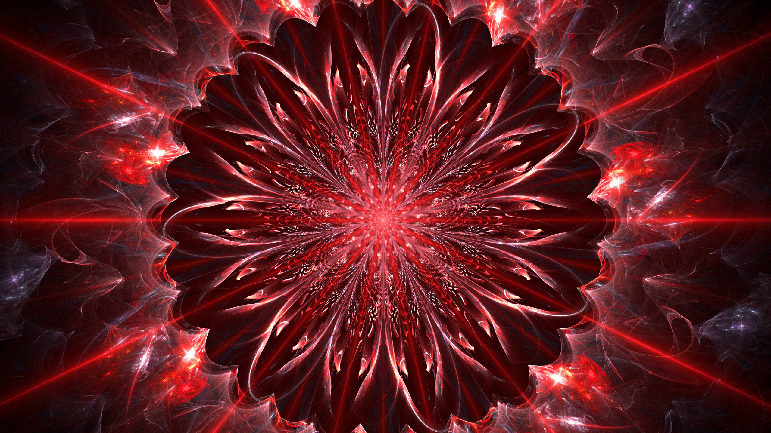 Обои материал, спецэффекты, фрактальное искусство, небо, космос в разрешении 2560x1440