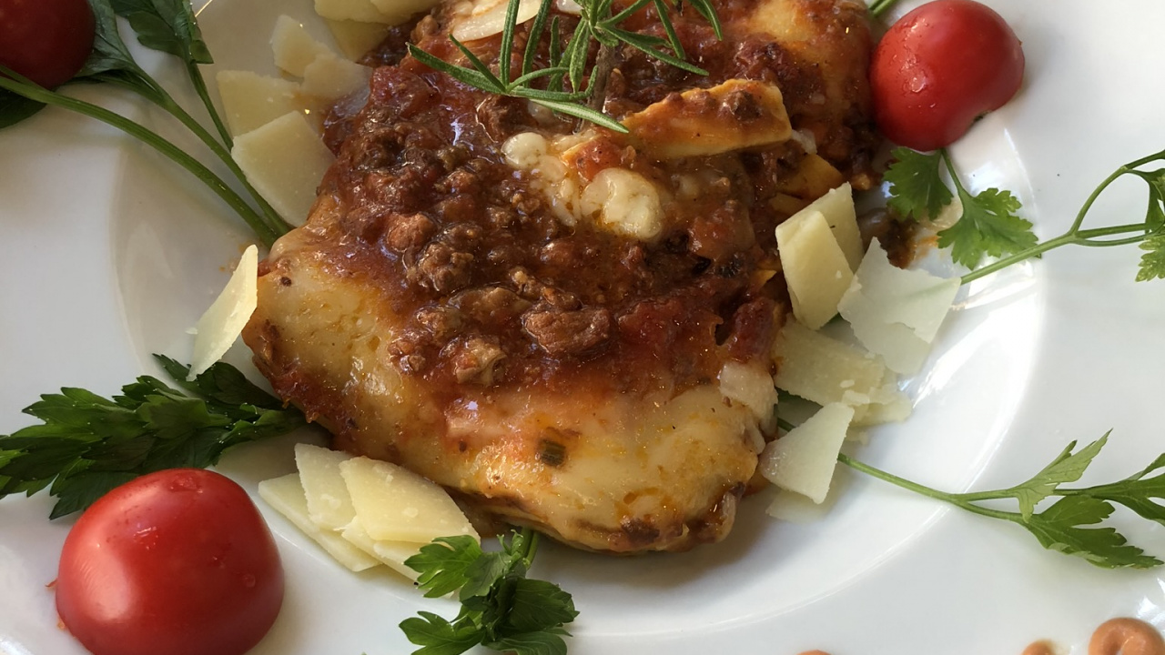 Обои вегетарианская пища, котлета, вегетарианская кухня, пища, посуда в разрешении 1280x720