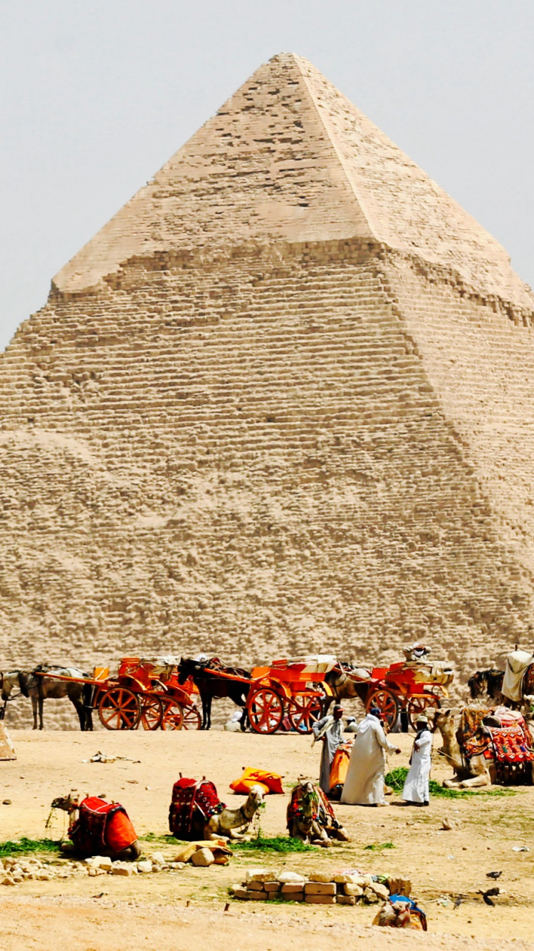 Обои Гизы, Каир, Саккара, пирамида, памятник в разрешении 750x1334