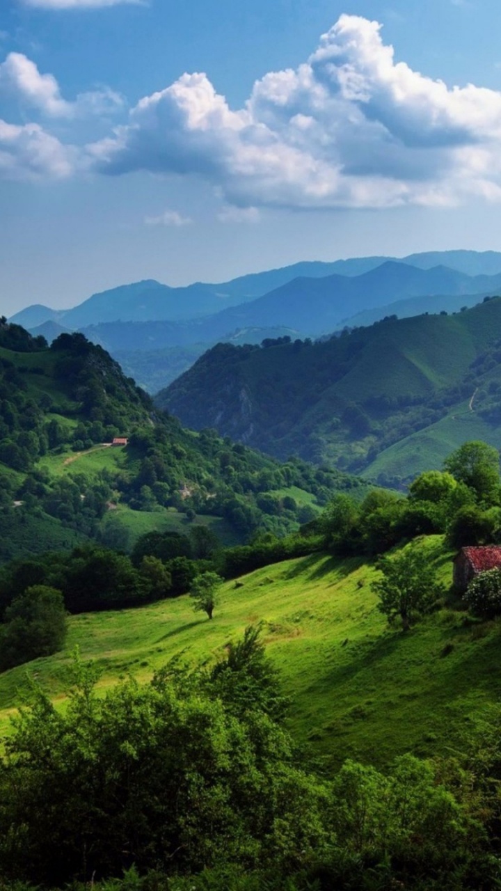 Обои горный рельеф, нагорье, природа, горная станция, гора в разрешении 720x1280