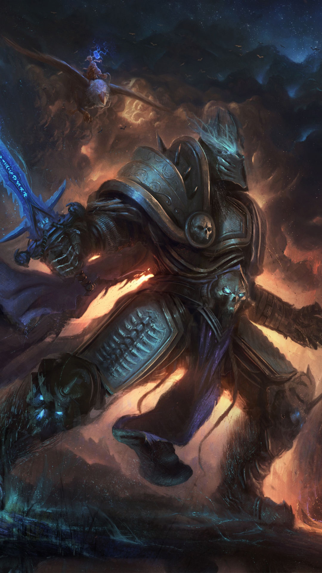 Обои герои шторма, world of warcraft, Диабло, иллидана, Сара керриган в разрешении 1080x1920