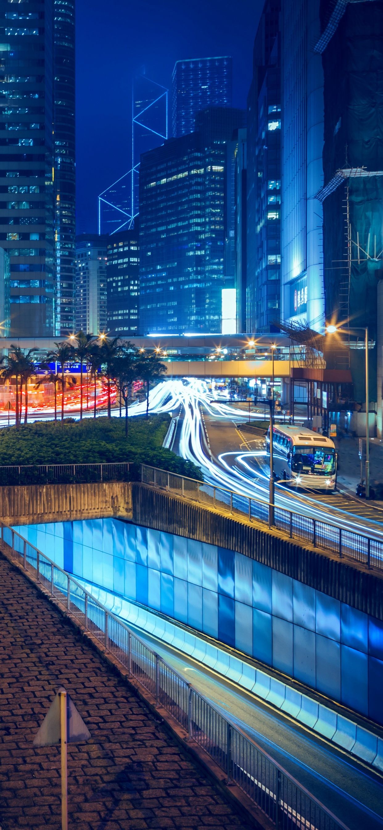 Обои смысл умного города, Умный город, промышленность, город, здание в разрешении 1242x2688