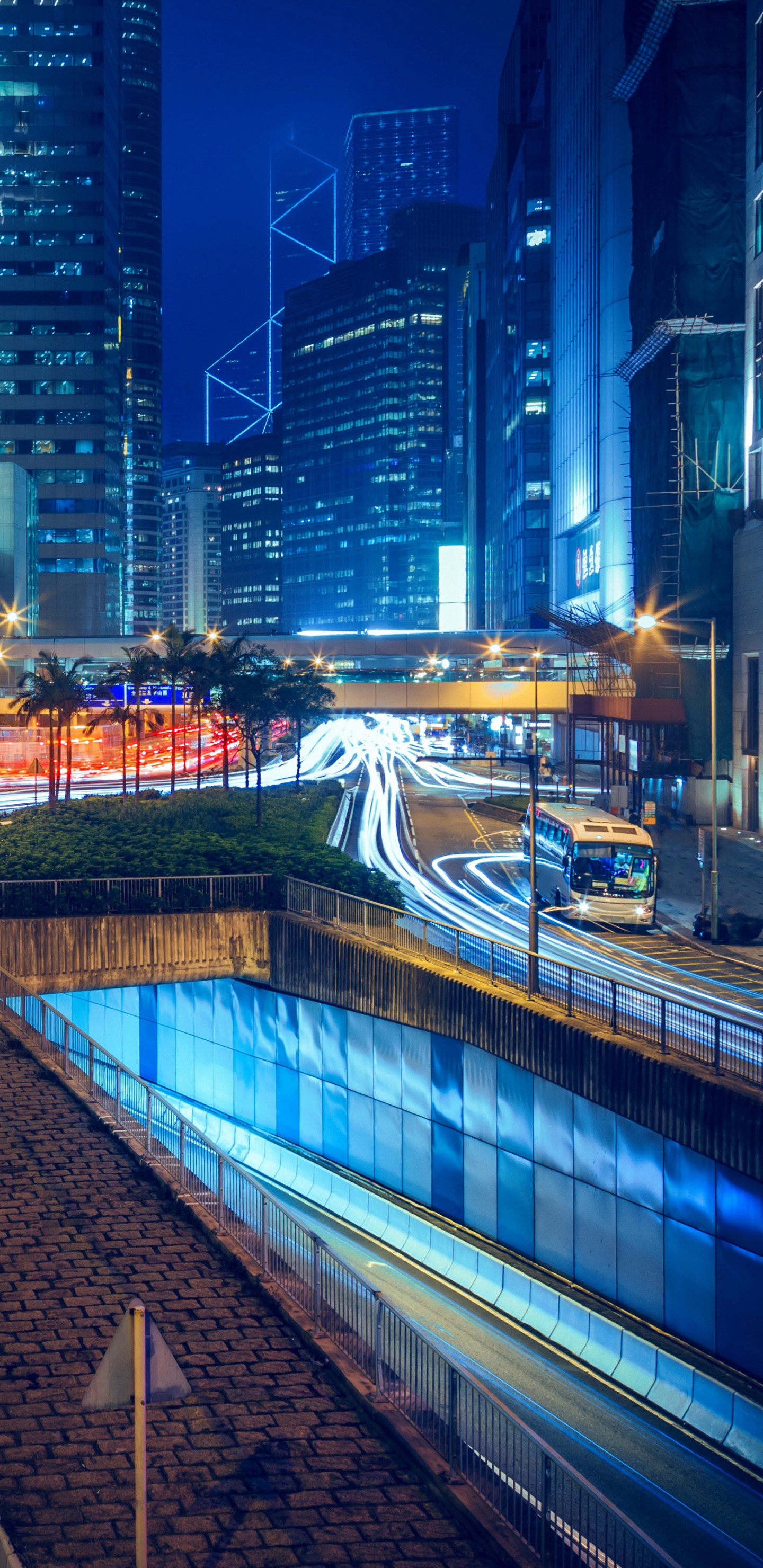 Обои смысл умного города, Умный город, промышленность, город, здание в разрешении 1440x2960