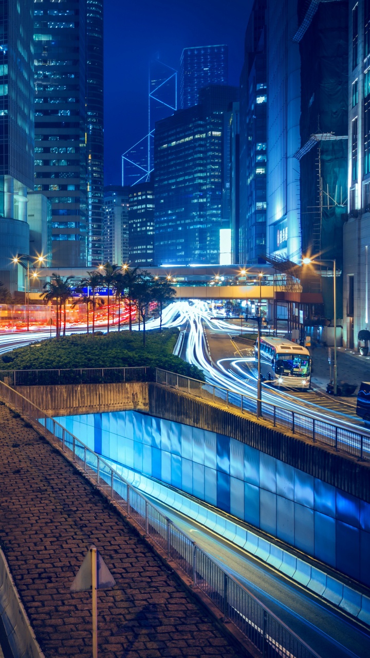 Обои смысл умного города, Умный город, промышленность, город, здание в разрешении 720x1280