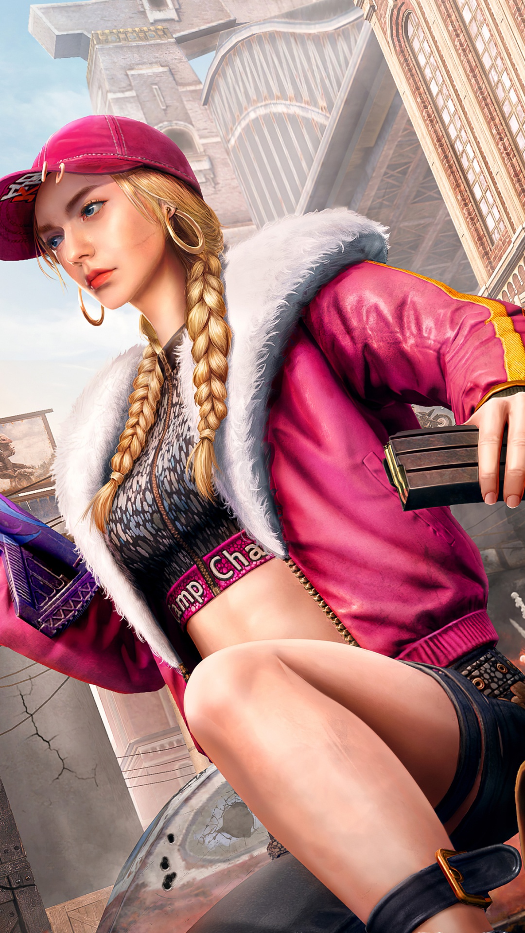 Обои PUBG, башмак, пурпур, нога, уличная мода в разрешении 1080x1920