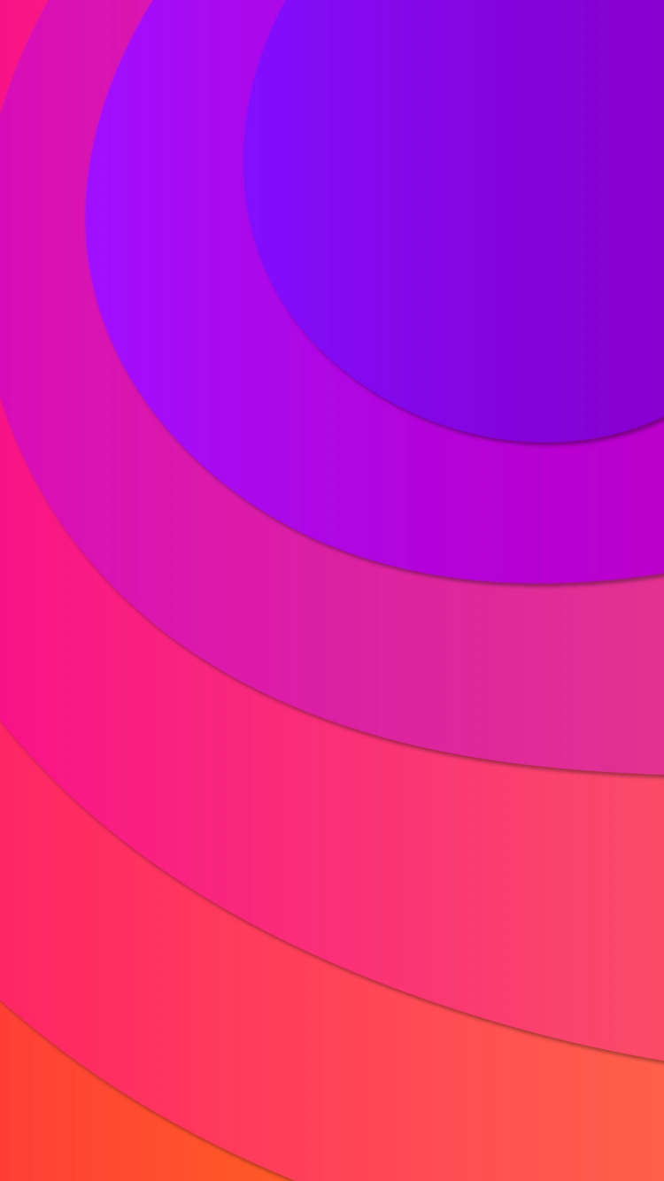 Обои арт, красочность, пурпур, розовый, Фиолетовый в разрешении 750x1334