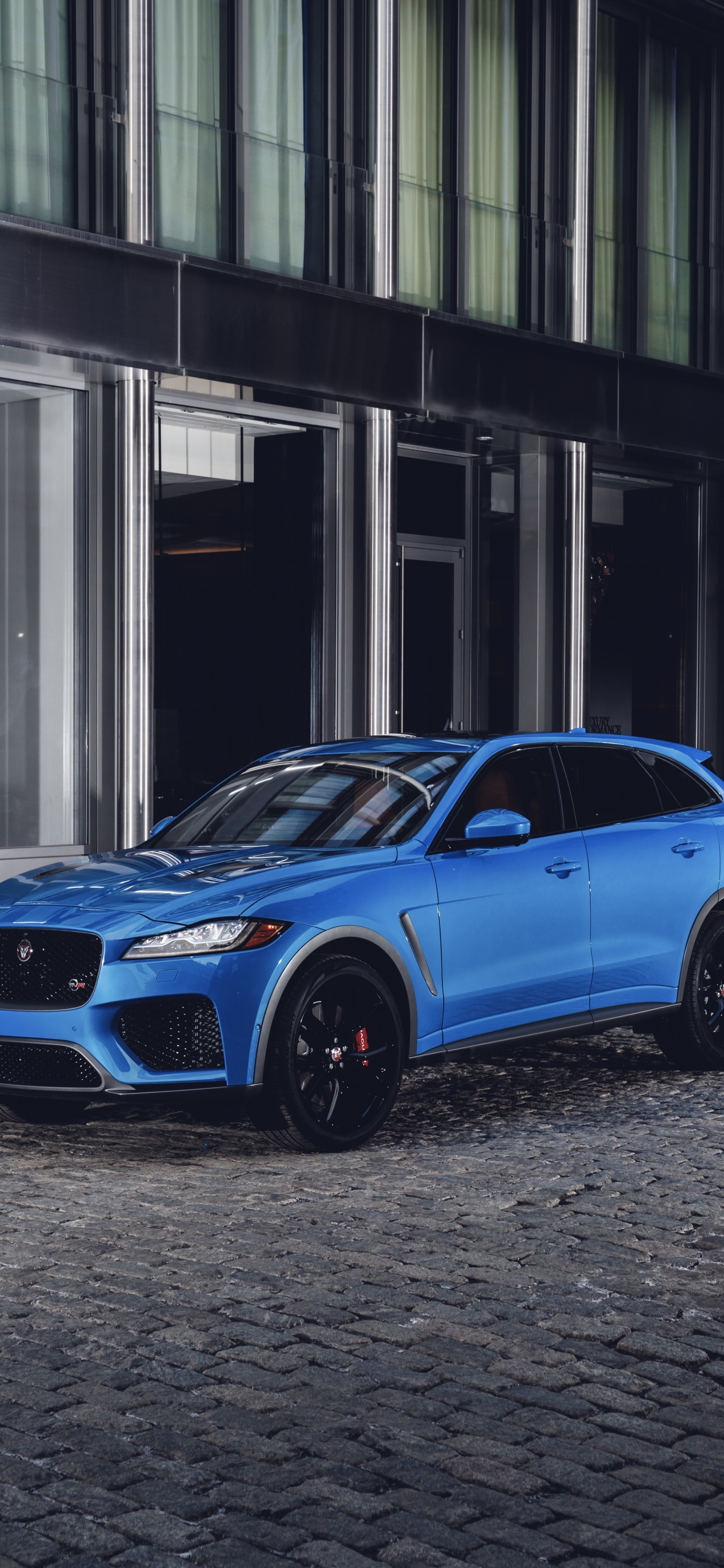 Обои Ягуар, jaguar land rover, авто, 2019 Ягуар Ф-ПАСЕ УВО, обод в разрешении 1242x2688