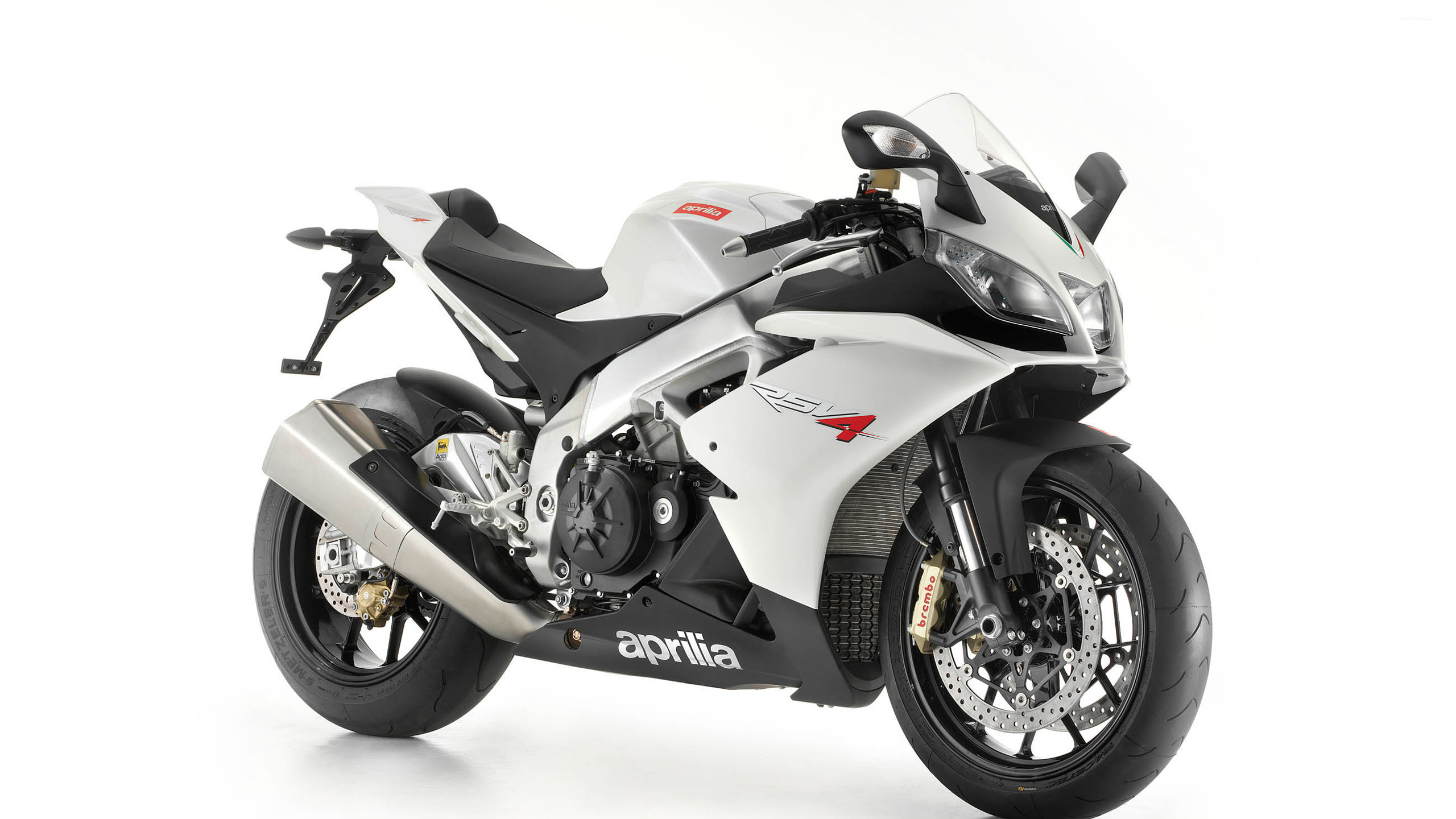 Обои авто, мотоцикл, априлия, спортивный мотоцикл, Обтекатель мотоцикла в разрешении 2560x1440