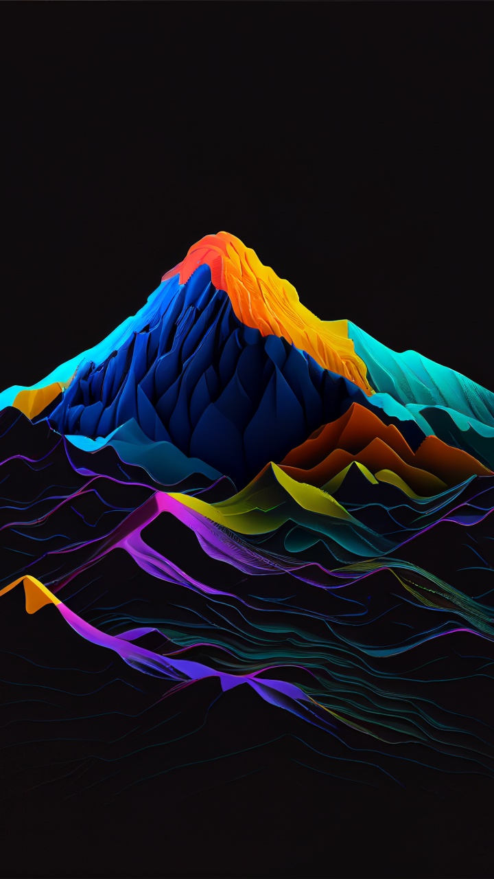 Обои визуальное искусство, арт, живопись, графический дизайн, трафарет в разрешении 720x1280