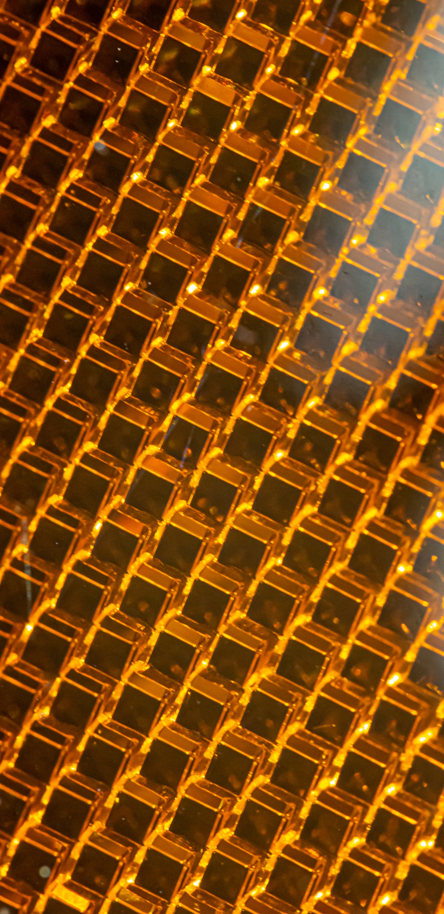 Обои наложение текстуры, желтый, Янтарь, Апельсин, узор в разрешении 1440x2960