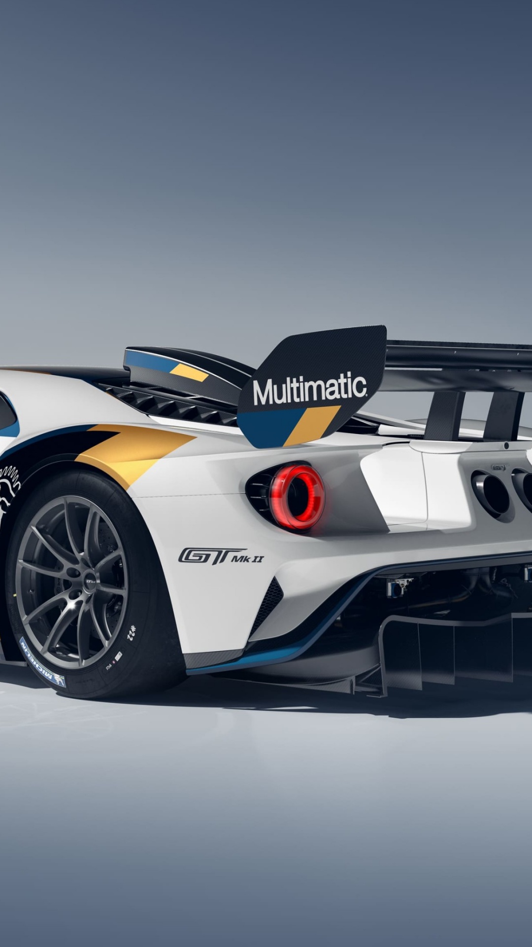 Обои новый ford gt, ford gt, спорткар, компания Ford, легковые автомобили в разрешении 1080x1920