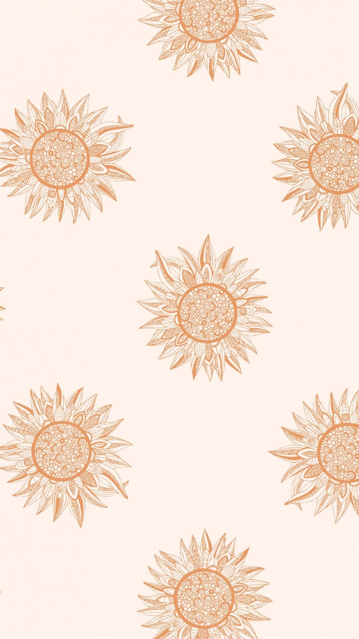 Обои хромбук, эстетика, коричневый цвет, Апельсин, ткань в разрешении 720x1280