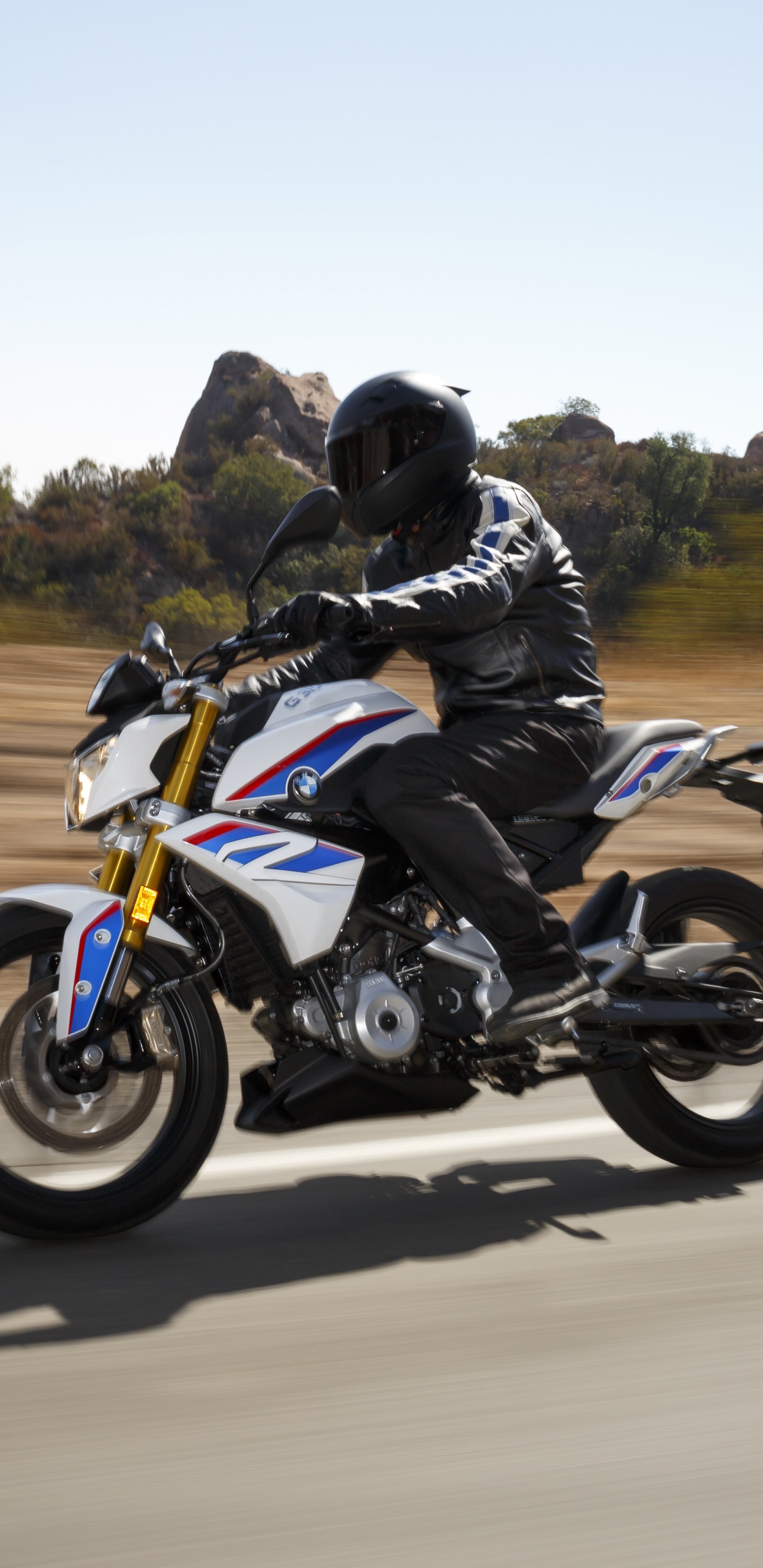 Обои БМВ G310R, Байерише Моторен Верке АГ, мотоцикл, bmw r ninet, БМВ Г 310 ГС в разрешении 1440x2960