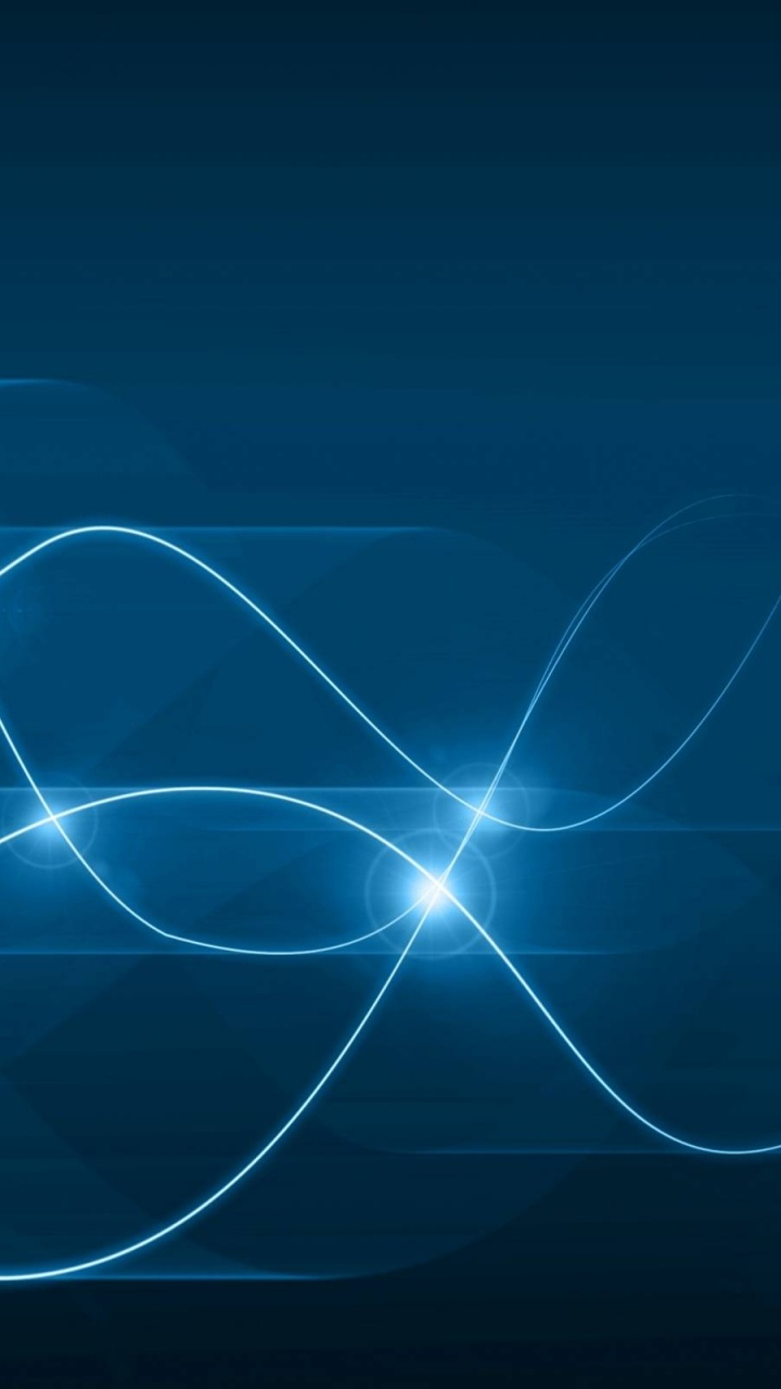 Обои синий, свет, линия, электрик, лазурный в разрешении 720x1280