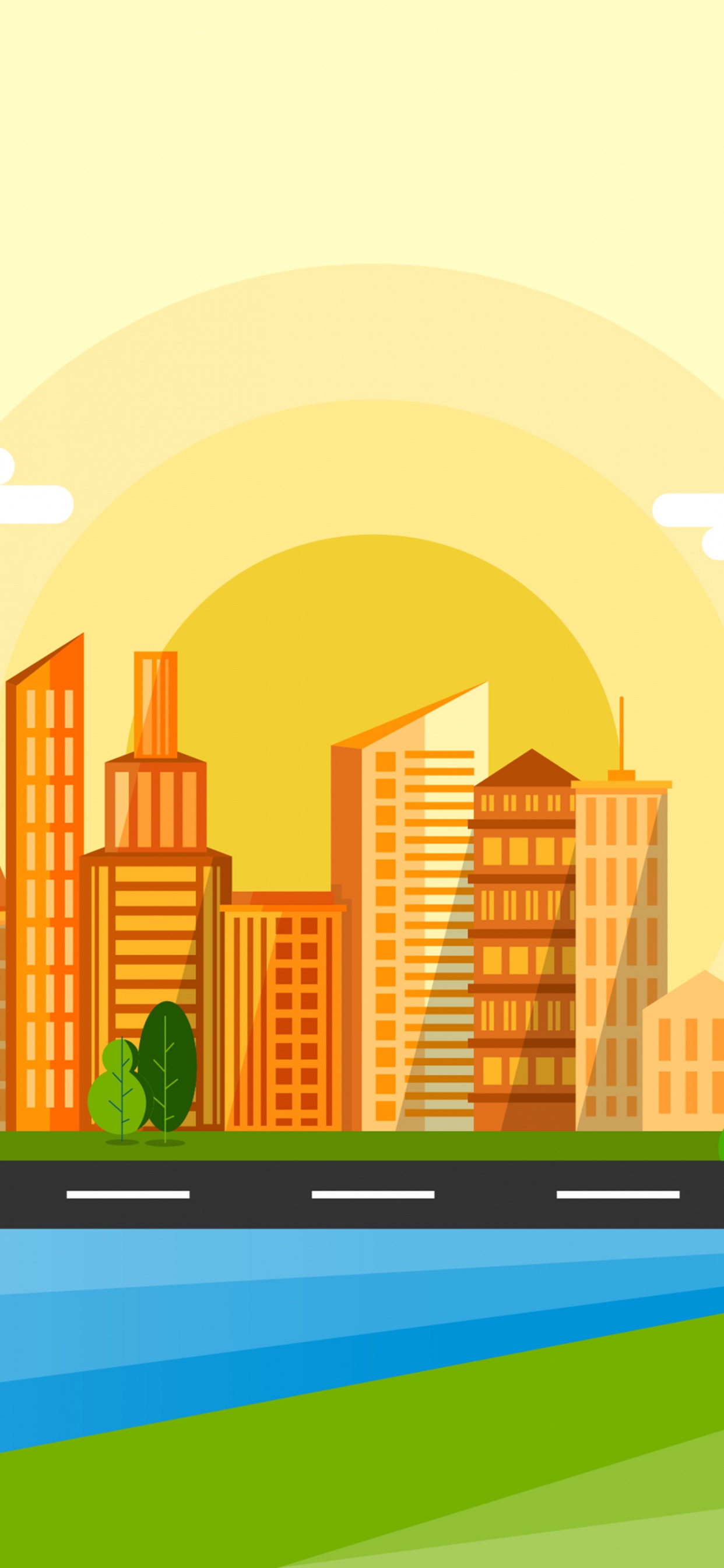 Обои математика, мир, здание, городской дизайн, прямоугольник в разрешении 1242x2688