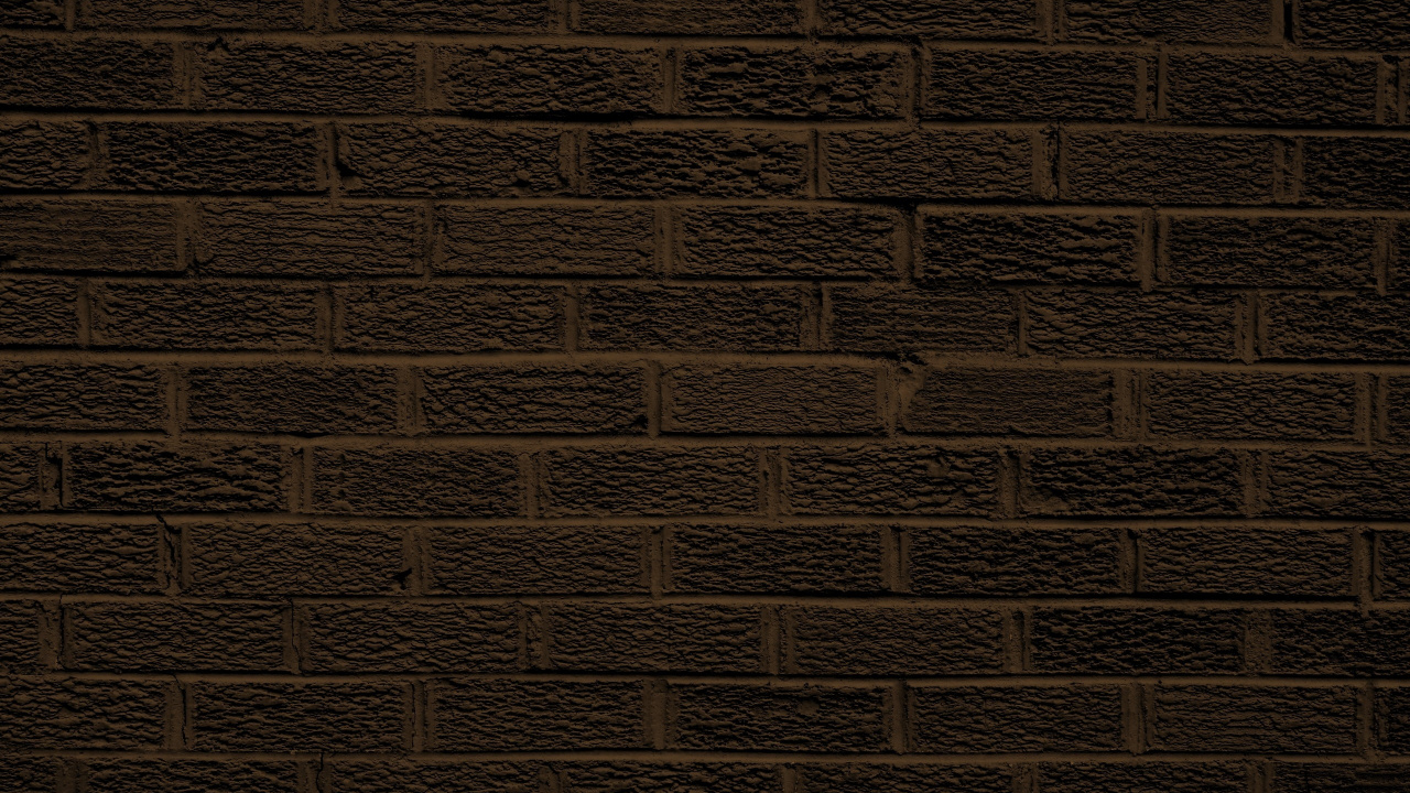 Обои коричневый цвет, каменная стена, морилка, кирпич, кирпичная кладка в разрешении 1280x720