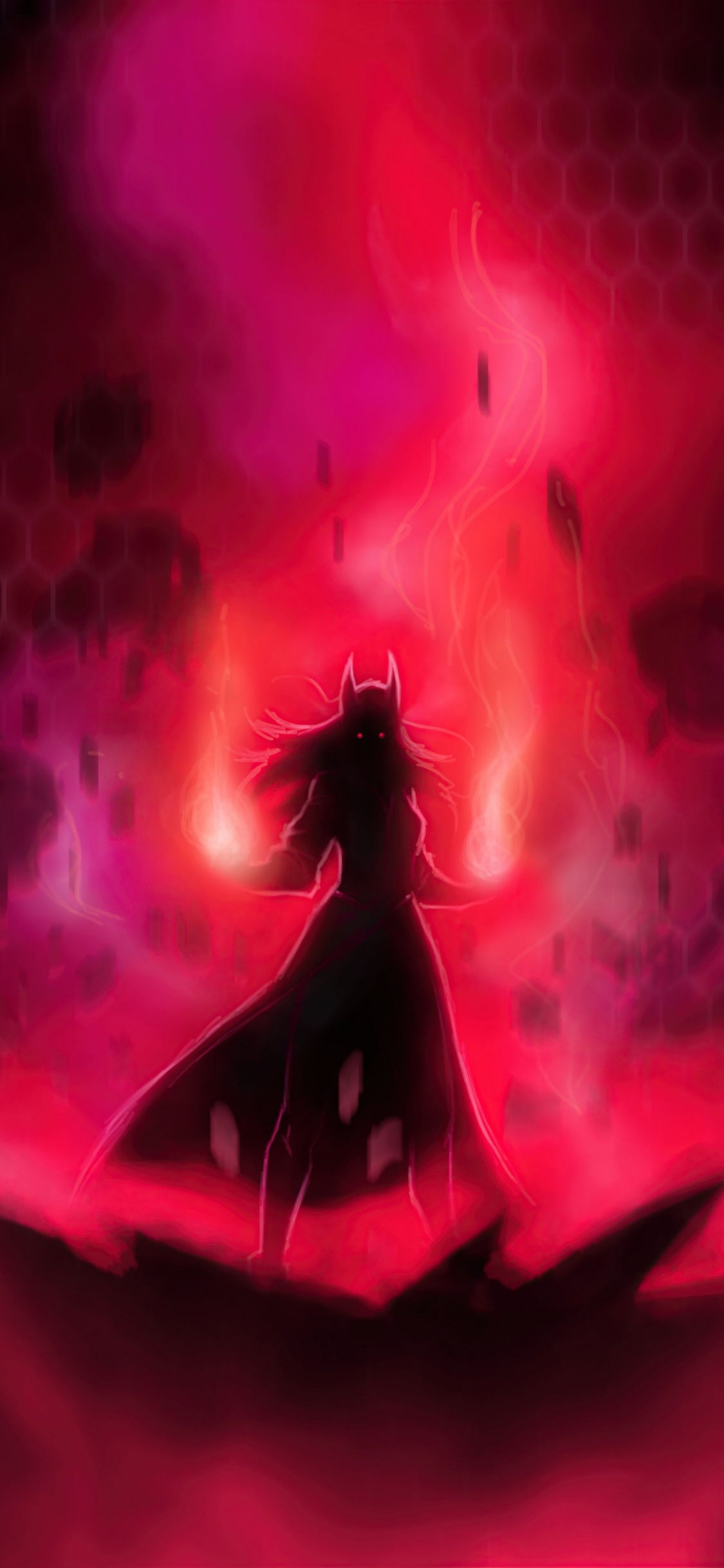 Обои Ванда Maximoff, Затанна, арт, комиксы Марвел, цифровое искусство в разрешении 1125x2436