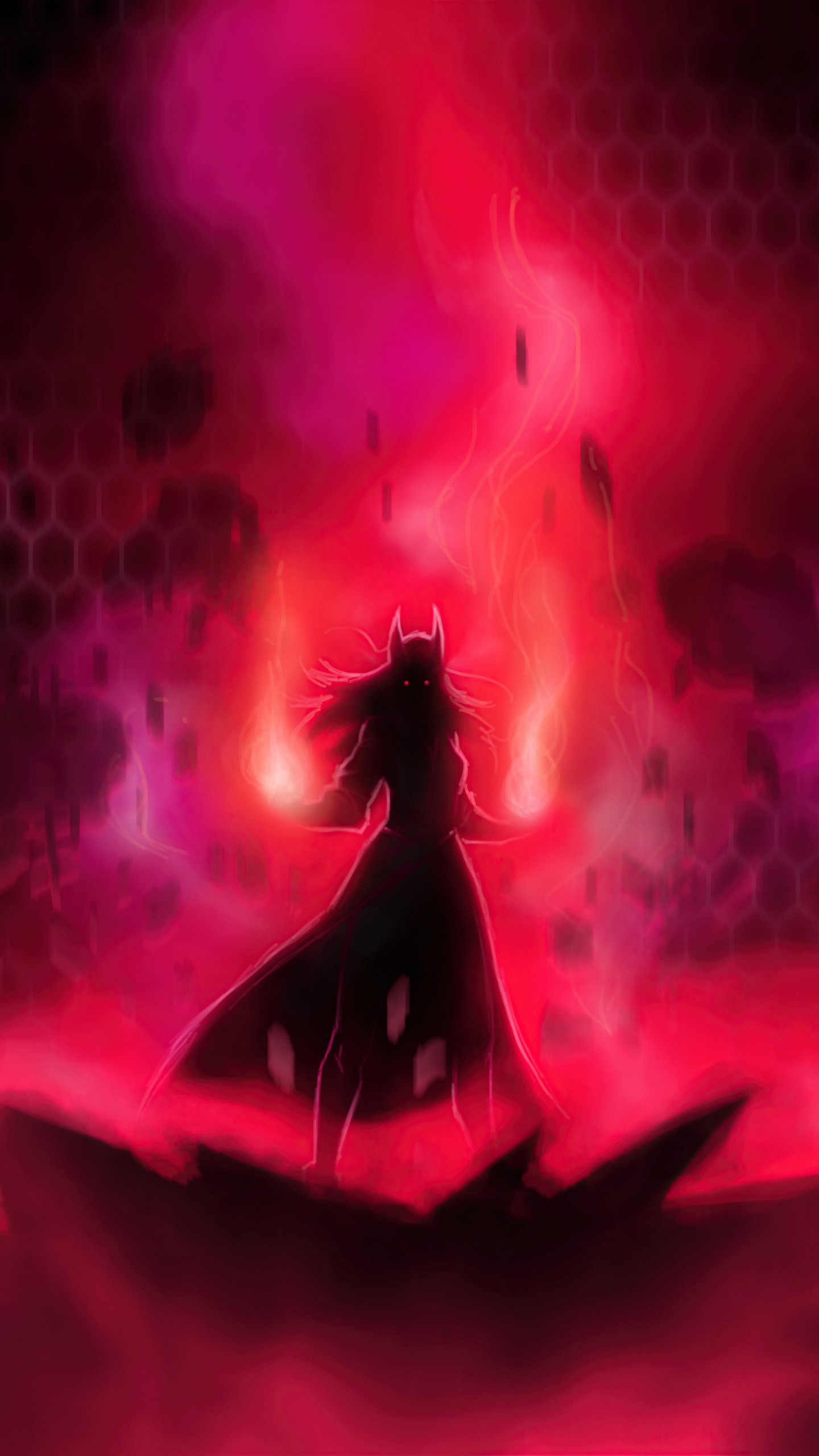 Обои Ванда Maximoff, Затанна, арт, комиксы Марвел, цифровое искусство в разрешении 1440x2560