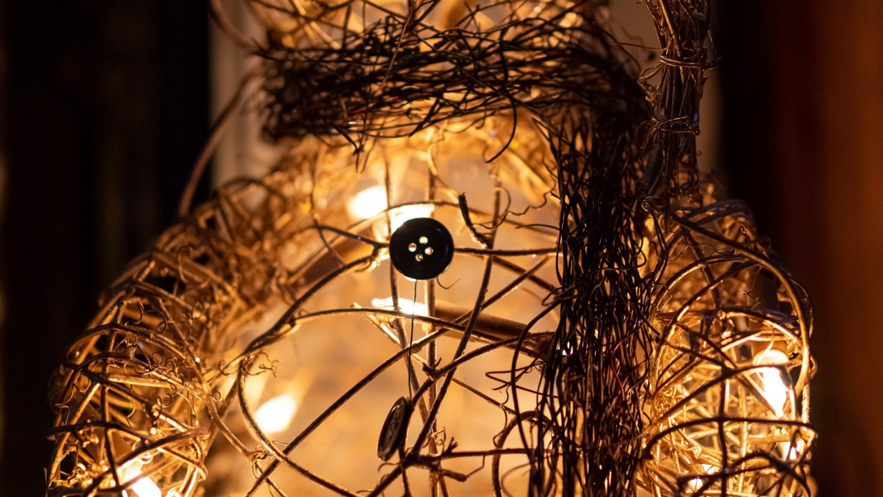 Обои освещение, свет, дизайн интерьера, ночник, дизайн в разрешении 1280x720