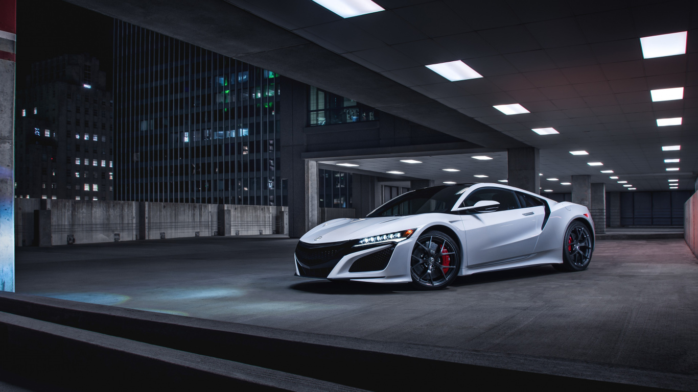 Обои Acura NSX, 2019 Акура NSX будет, 2020 Акура NSX будет, спорткар, акура в разрешении 1366x768