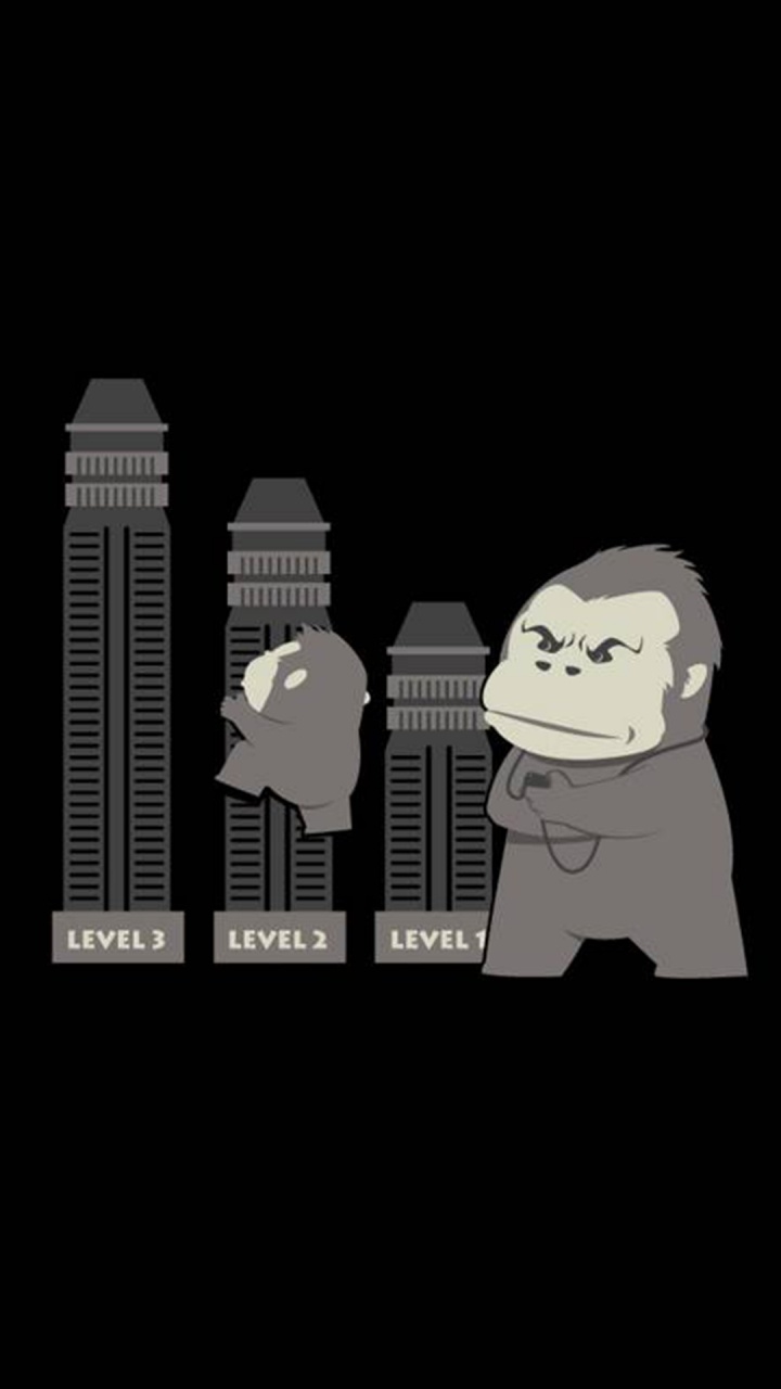 Обои постер, иллюстрация, безопасность, футболка, жест в разрешении 720x1280