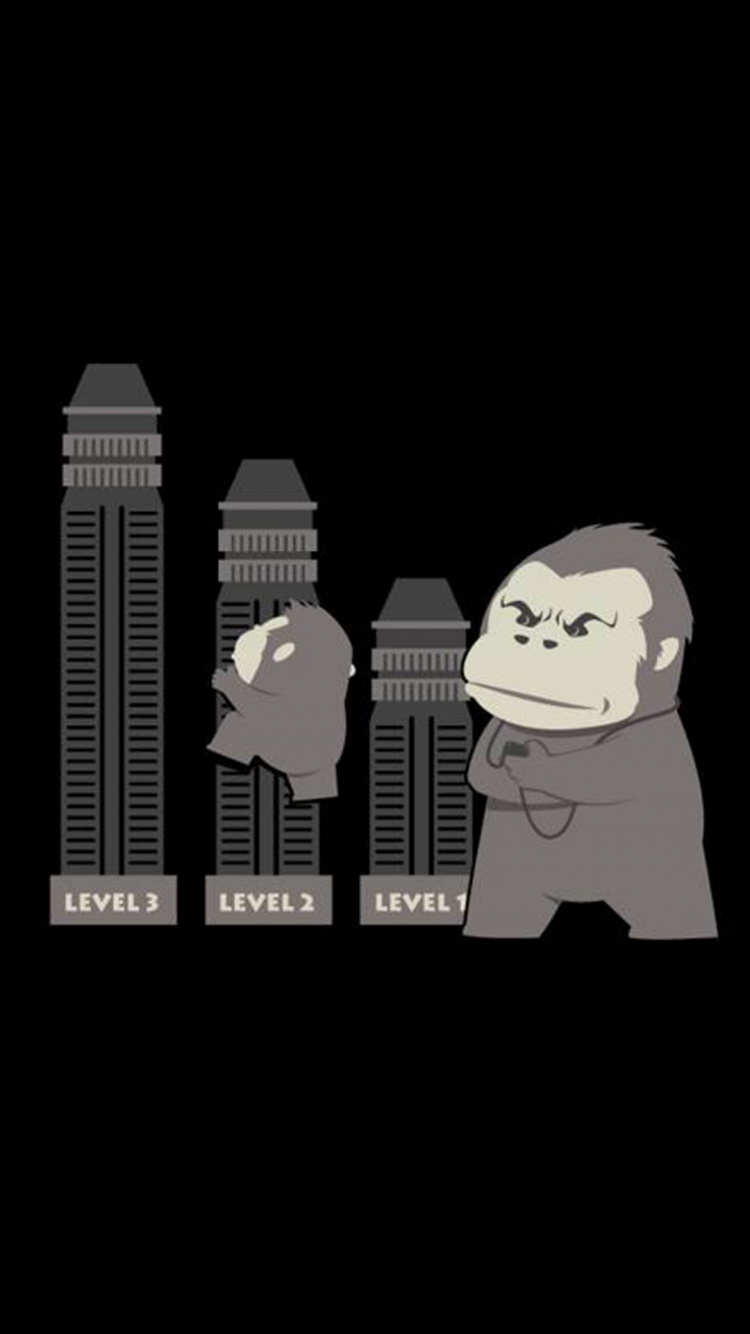 Обои постер, иллюстрация, безопасность, футболка, жест в разрешении 750x1334