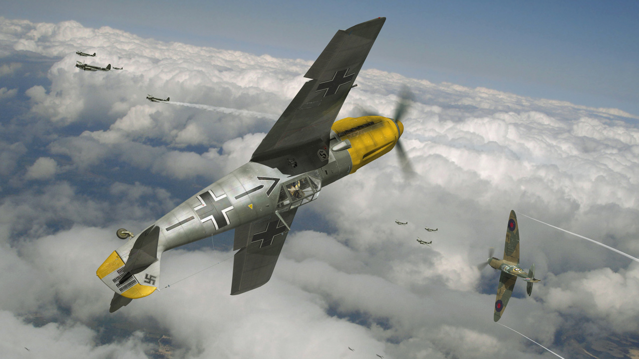 Обои самолеты, самолет, авиация, истребительная авиация, военный самолет в разрешении 1280x720