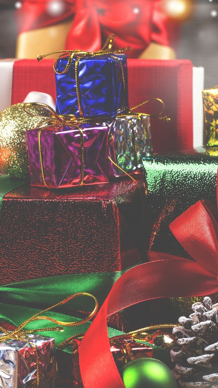 Обои рождественский орнамент, Рождественский день, Новый год, Рождество, Рождественские украшения в разрешении 720x1280