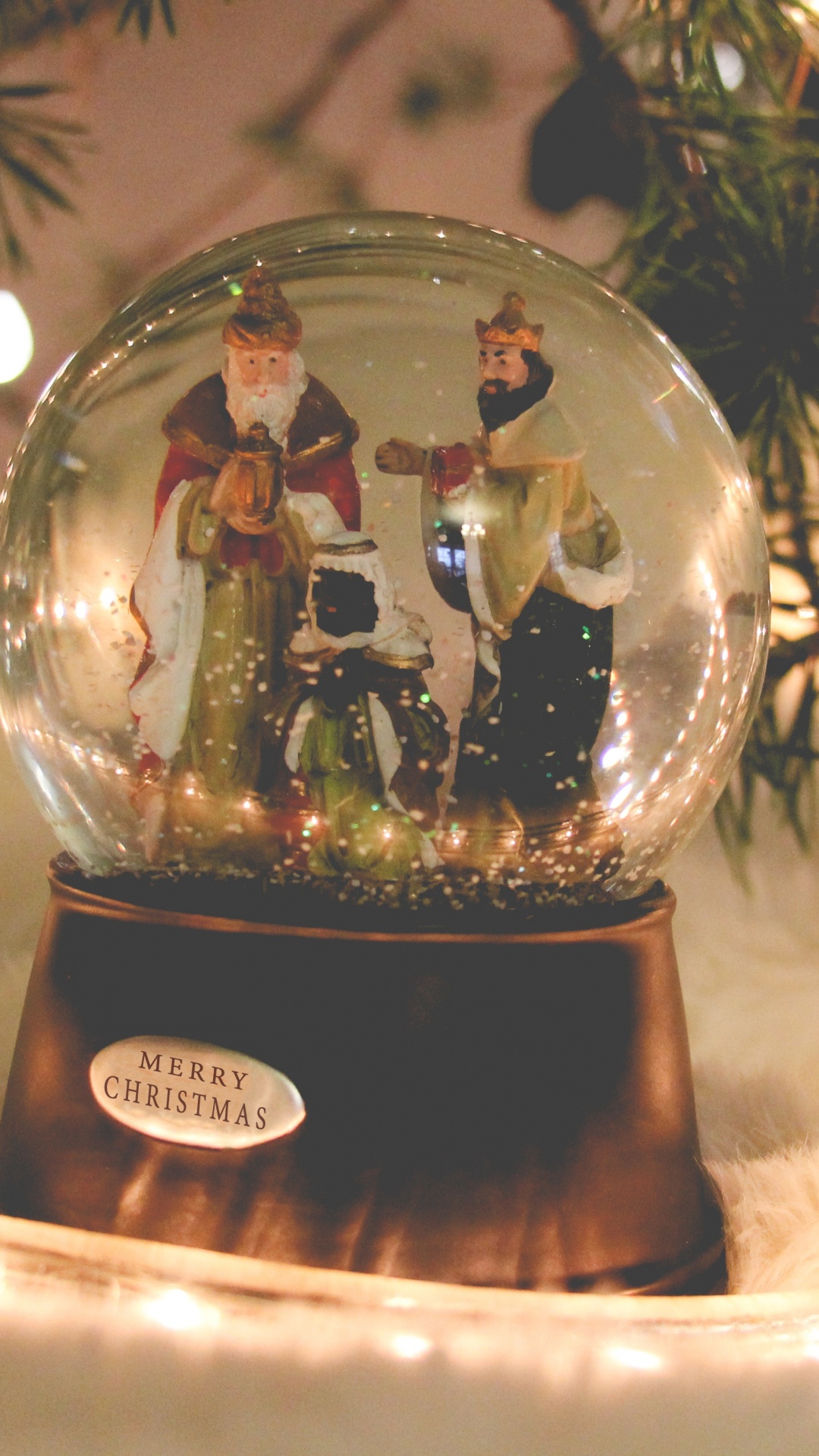 Обои Новый год, праздник, праздничный орнамент, Снеговик, орнамент в разрешении 1080x1920